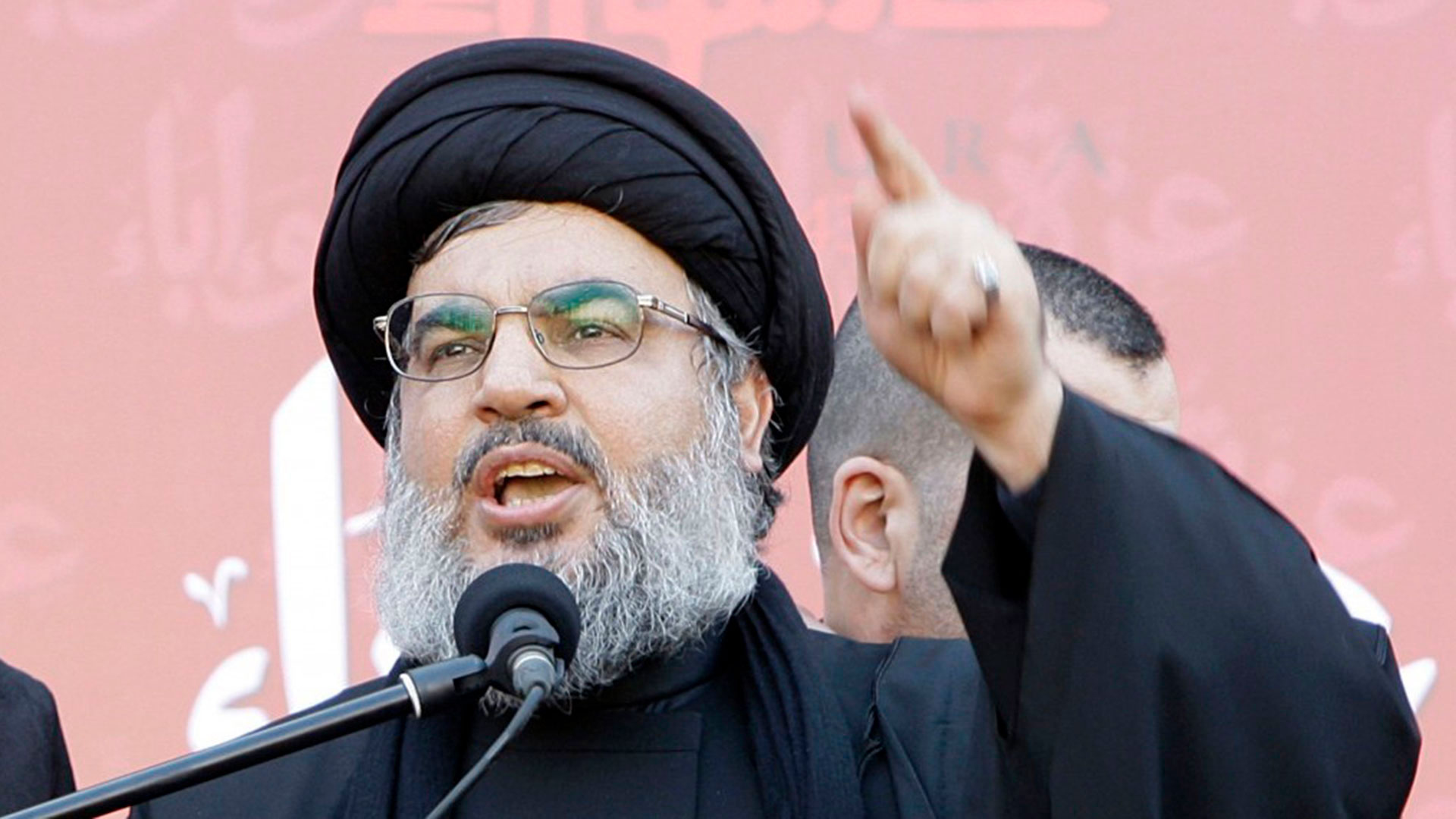 El jefe de Hezbollah, Hassan Nasrallah 