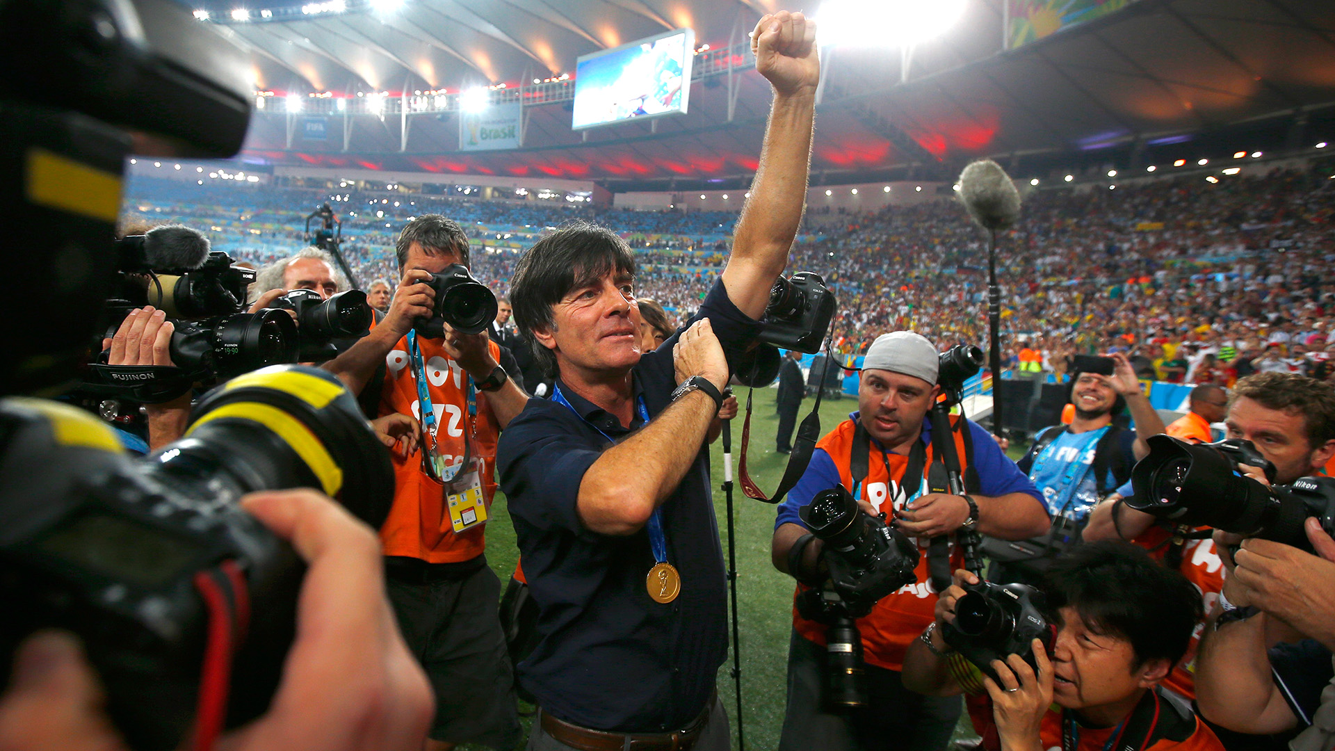 Löw se consagró campeón del mundo con Alemania en Brasil 2014 (Foto: Getty Images)