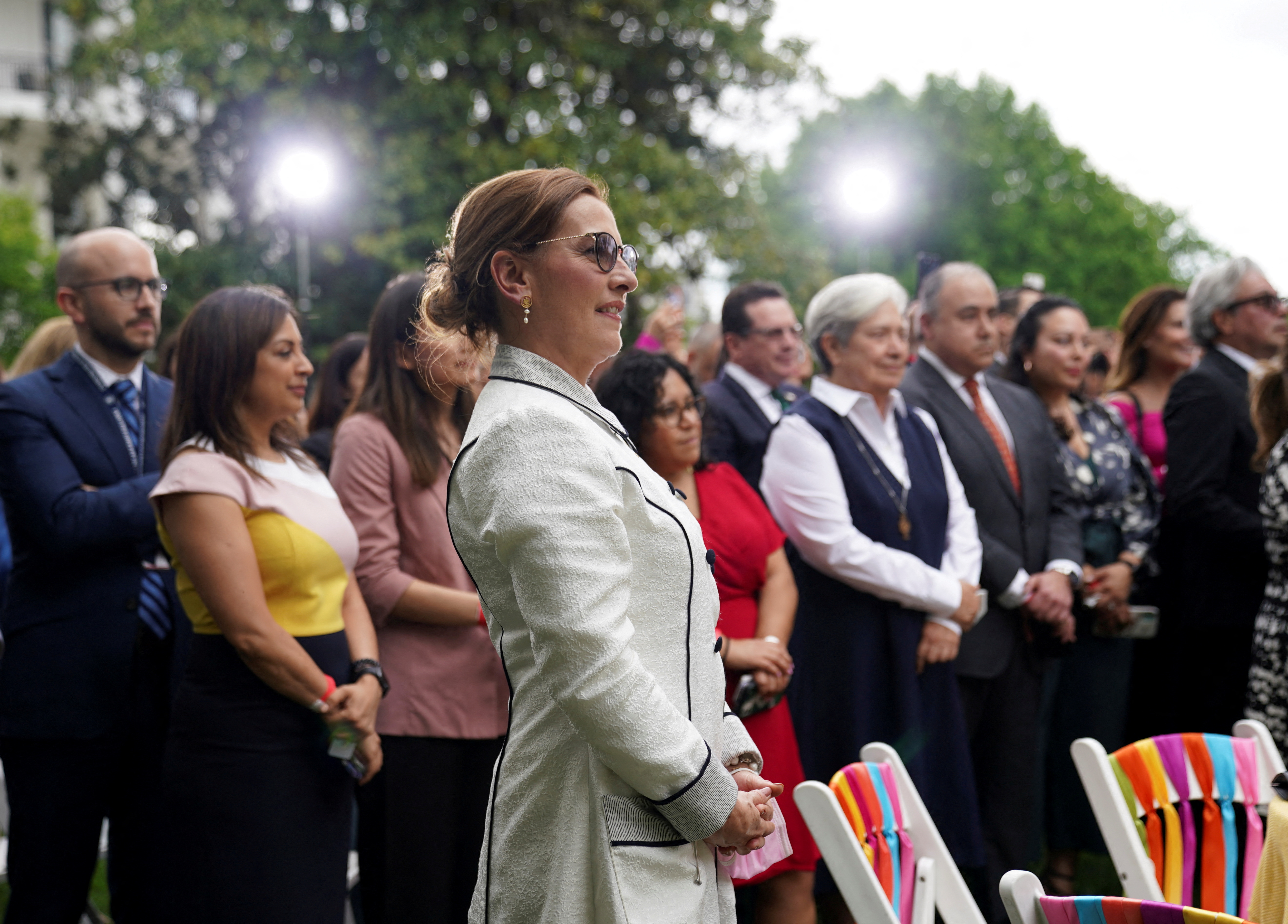 Beatriz Gutierrez Muller está casada con el presidente de México, Andrés Manuel López Obrador (Foto: REUTERS/Kevin Lamarque)