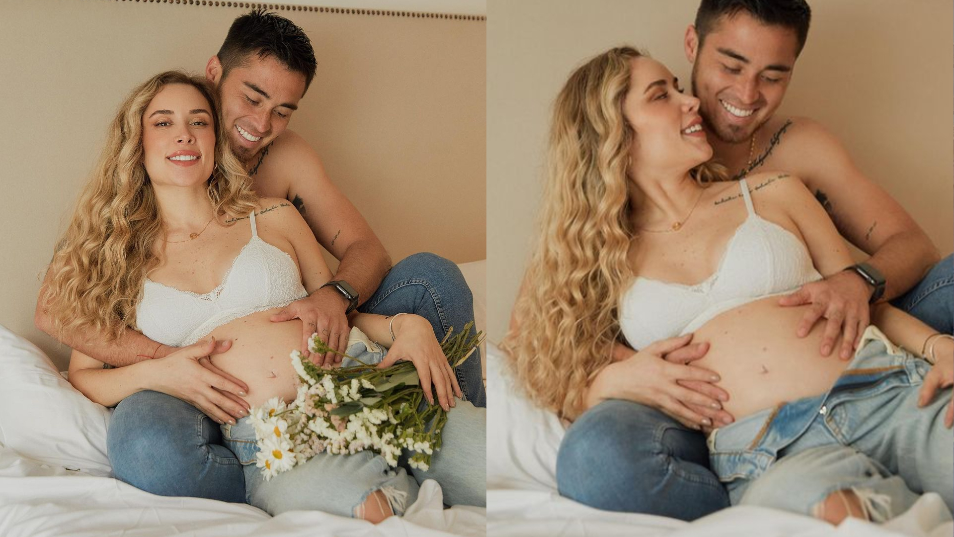 Rodrigo Cuba and Ale Venturo are expecting their first child.  (instagram)