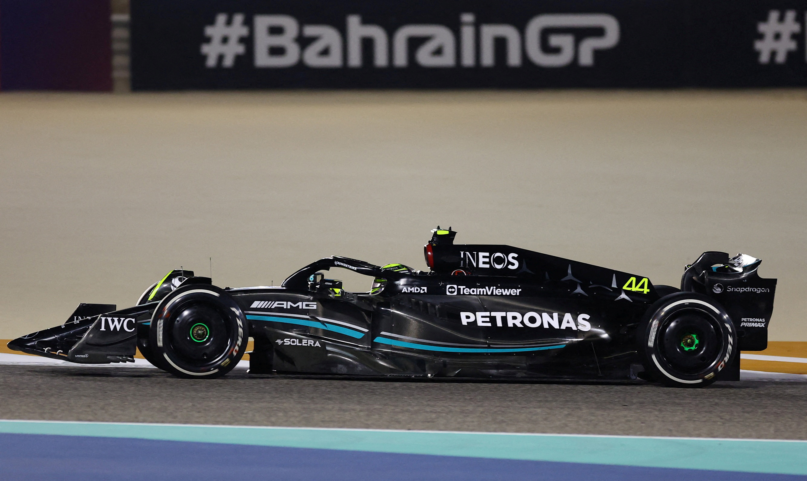 Lewis Hamilton fue quinto en la primera fecha (REUTERS/Rula Rouhana/File Photo)