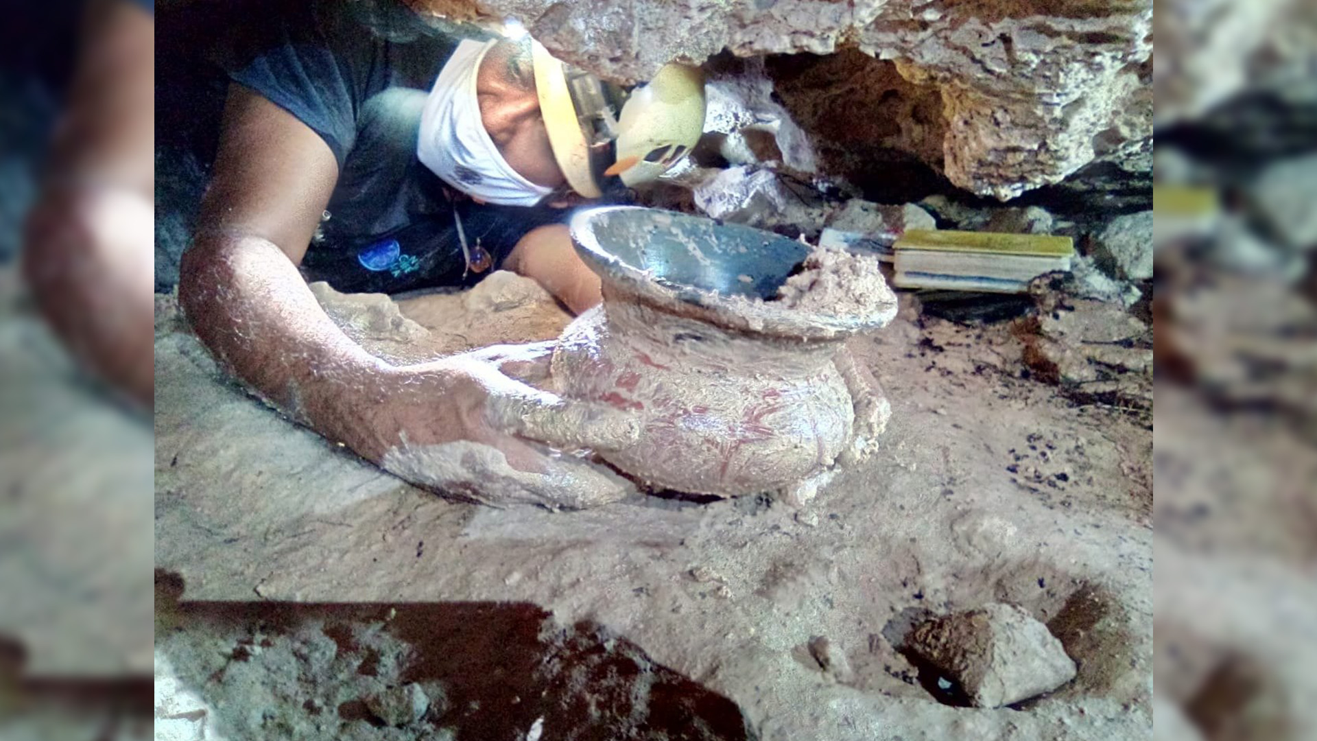 INAH halló tesoro maya en cueva de Playa del Carmen - Infobae