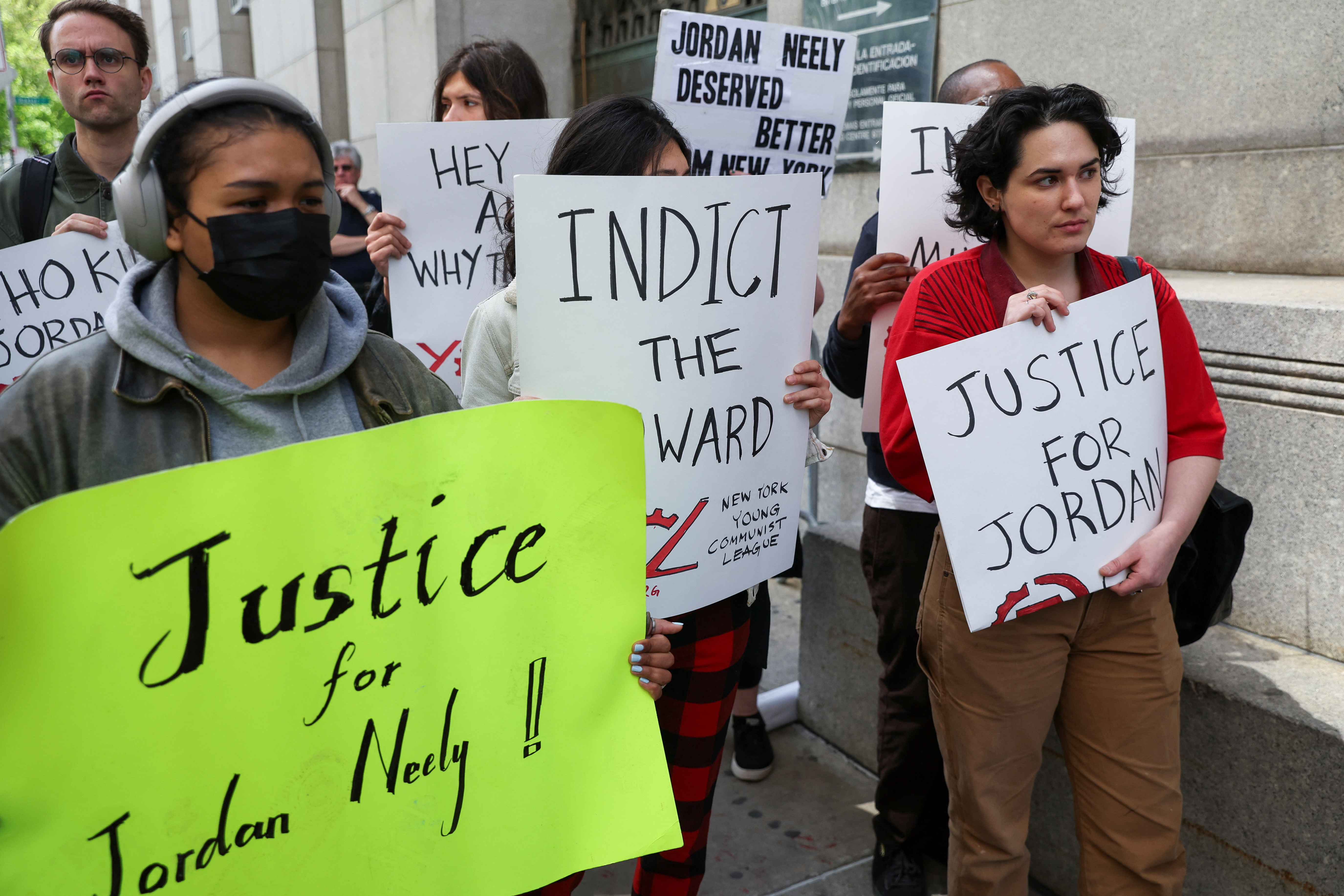 Manifestantes exigieron justicia por Jordan Neely, asesinado en el metro de Manhattan  