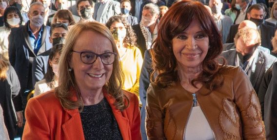 Alicia Kirchner y Cristina Fernández de Kirchner
