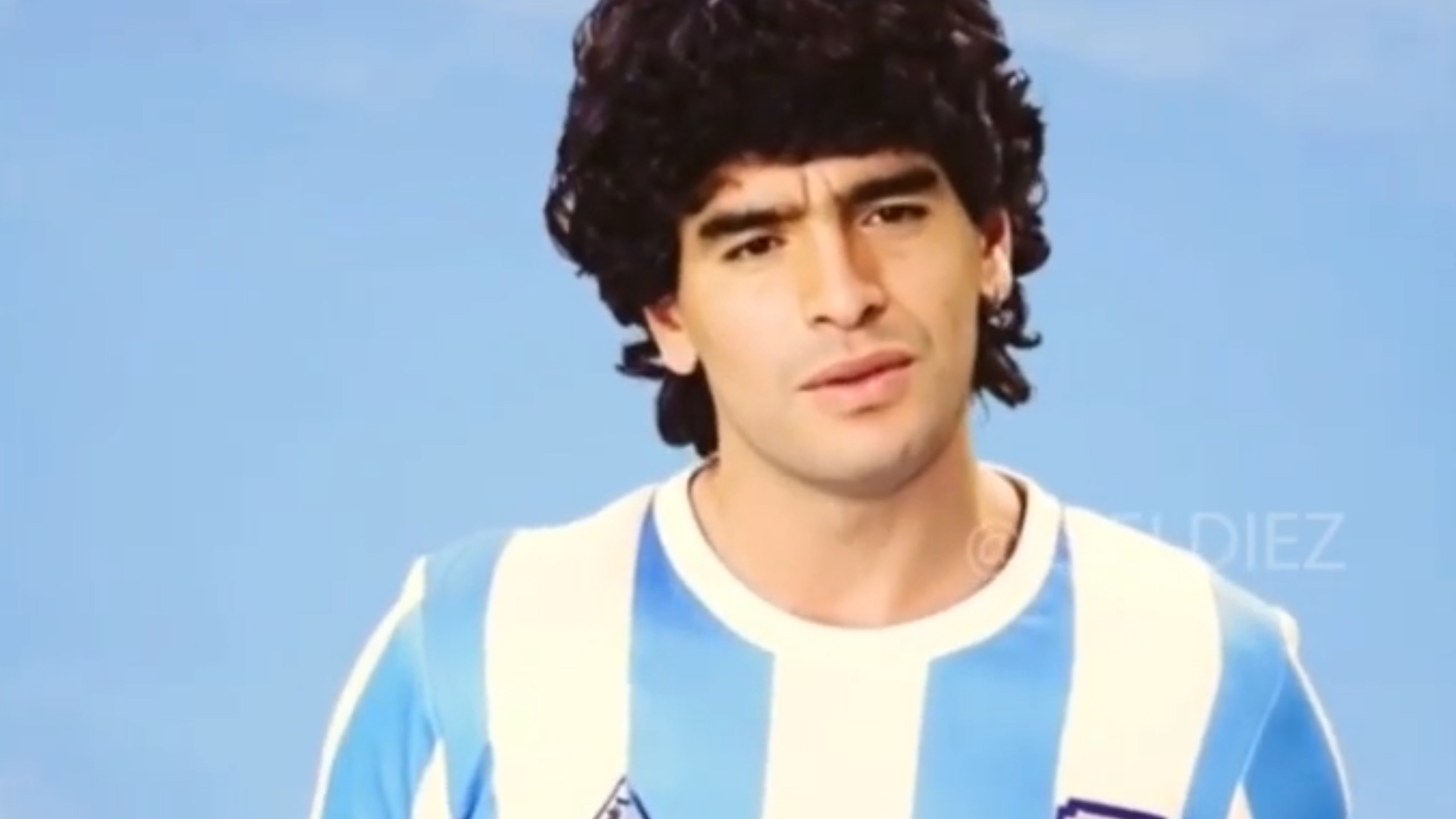 El estremecedor mensaje de Diego Maradona recreado con inteligencia artificial: “No me olviden porque yo a ustedes los llevo en el corazón”