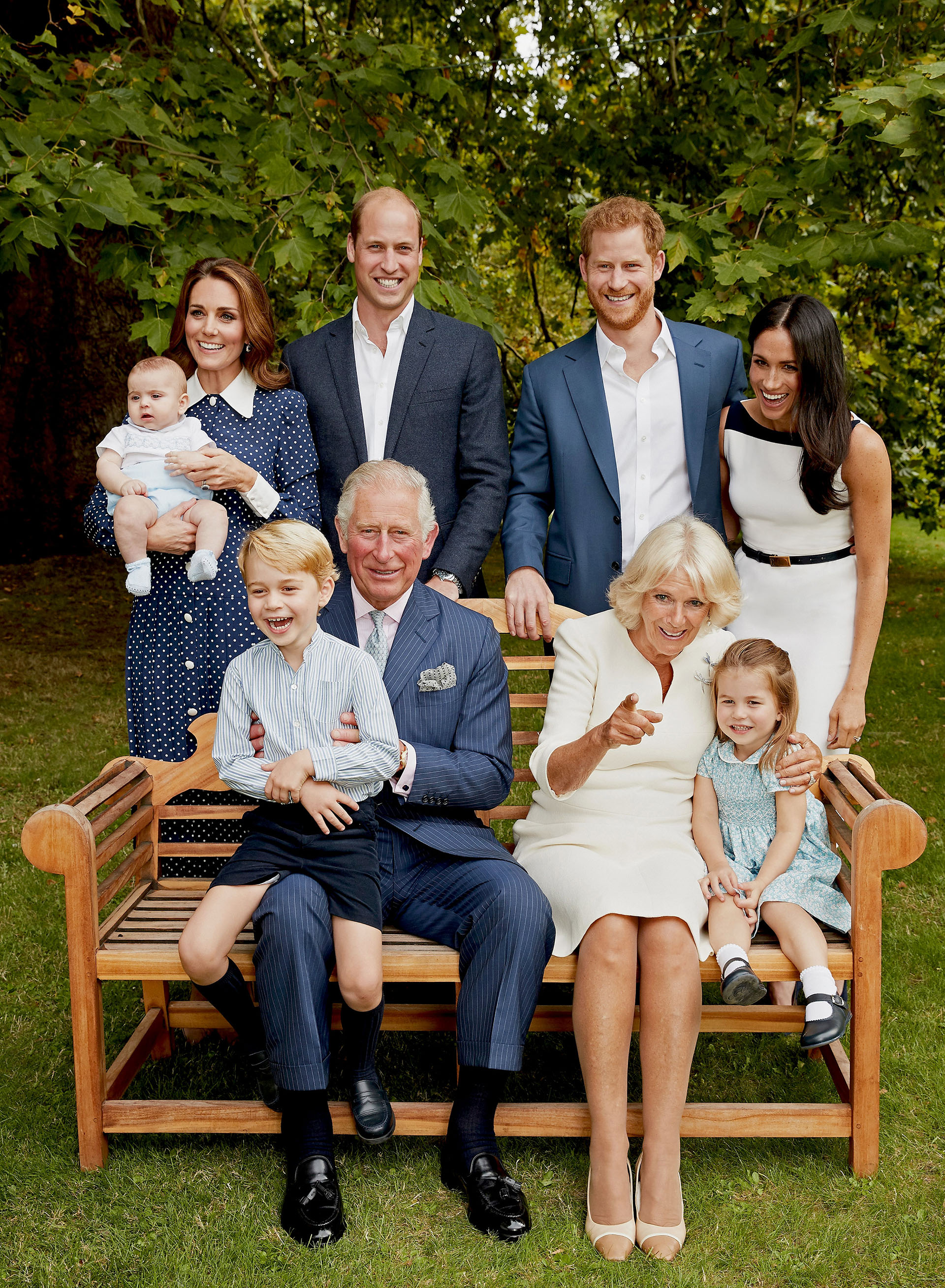 La descontracturada foto oficial que se difundió cuando Carlos III celebró su cumpleaños 70 (Reuters)