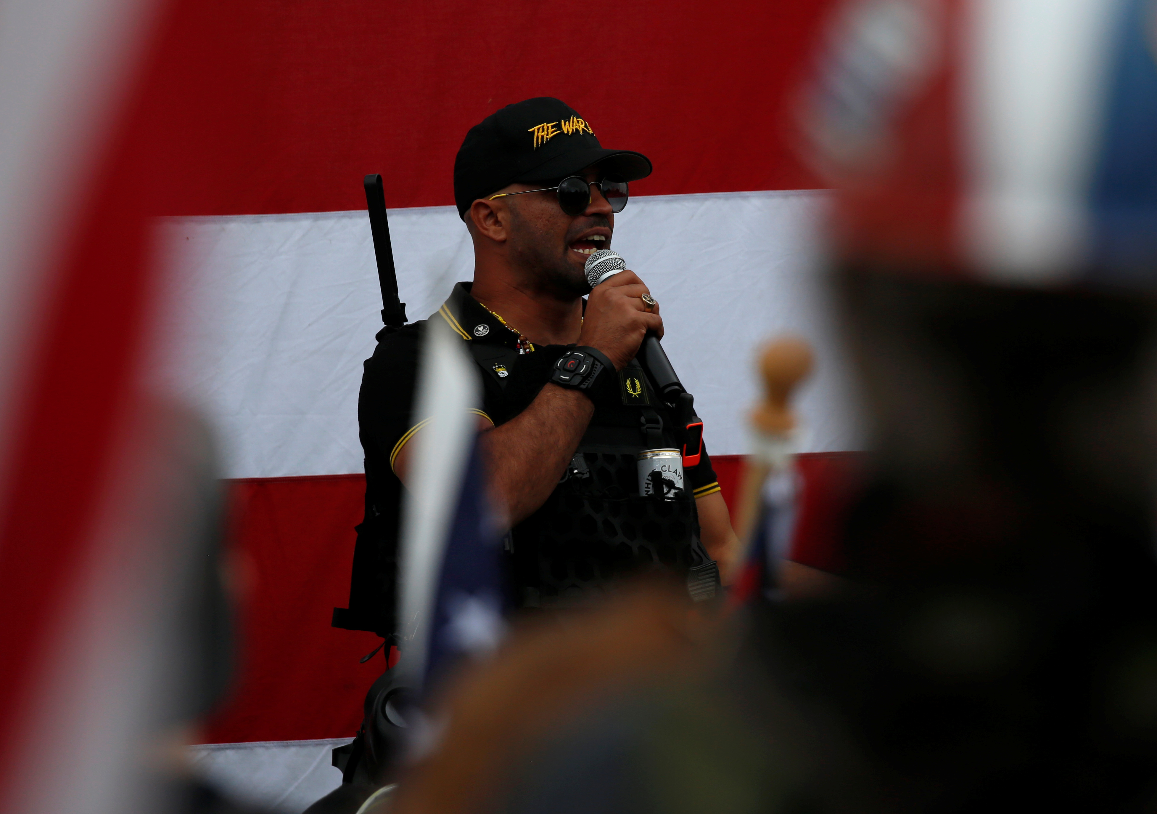 Enrique Tarrio, líder del grupo ultraderechista Proud Boys (Reuters)