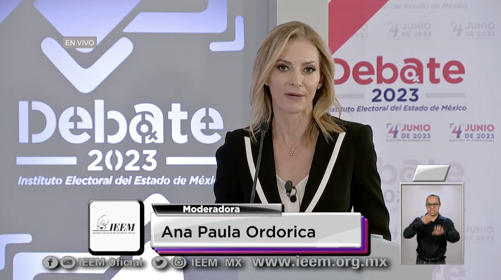 Quién Es Ana Paula Ordorica La Moderadora En El Primer Debate Del Edomex Infobae