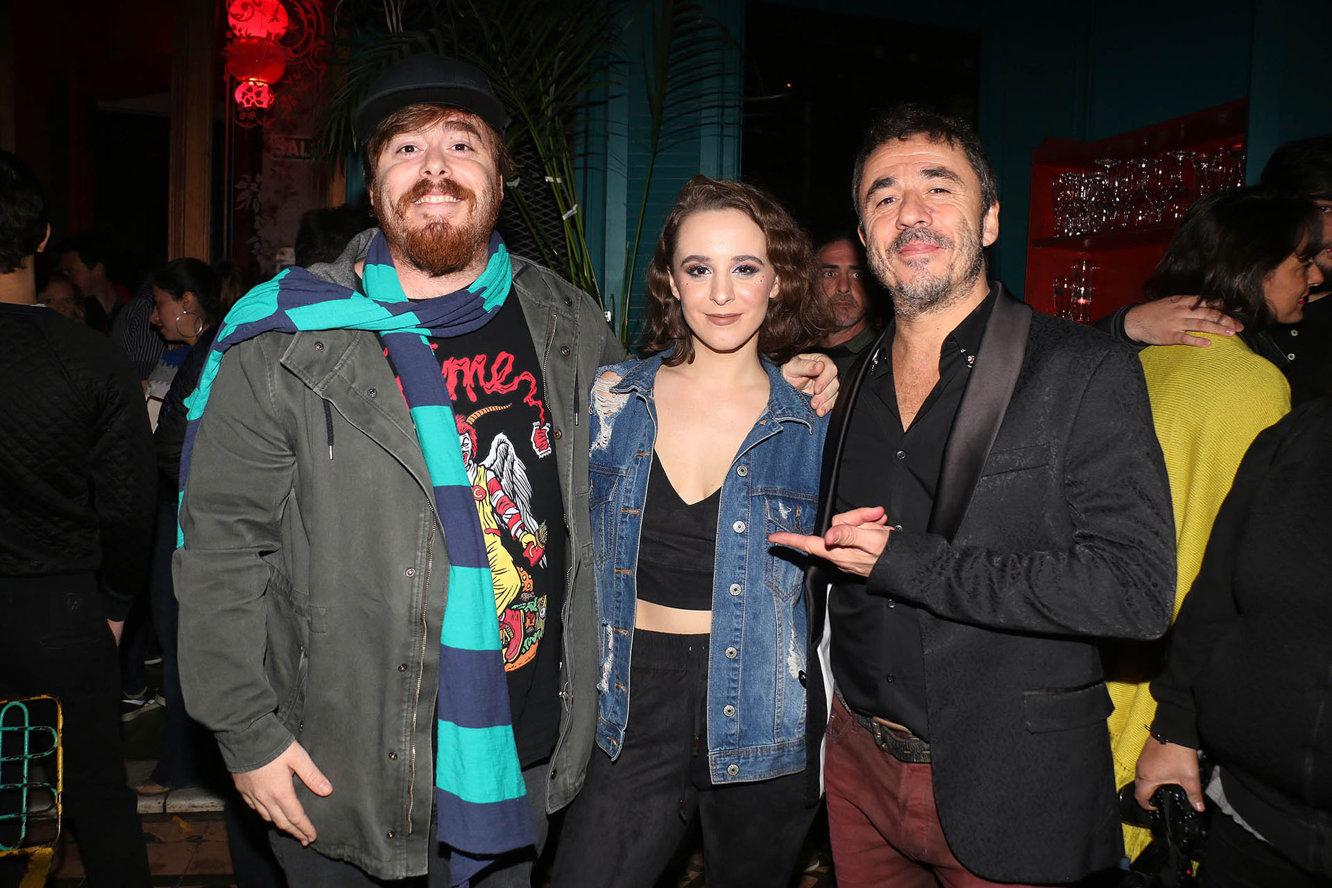 Migue, Mery y Pablo Granados. Migue cuenta que su padre es "muy exigente y profesional"