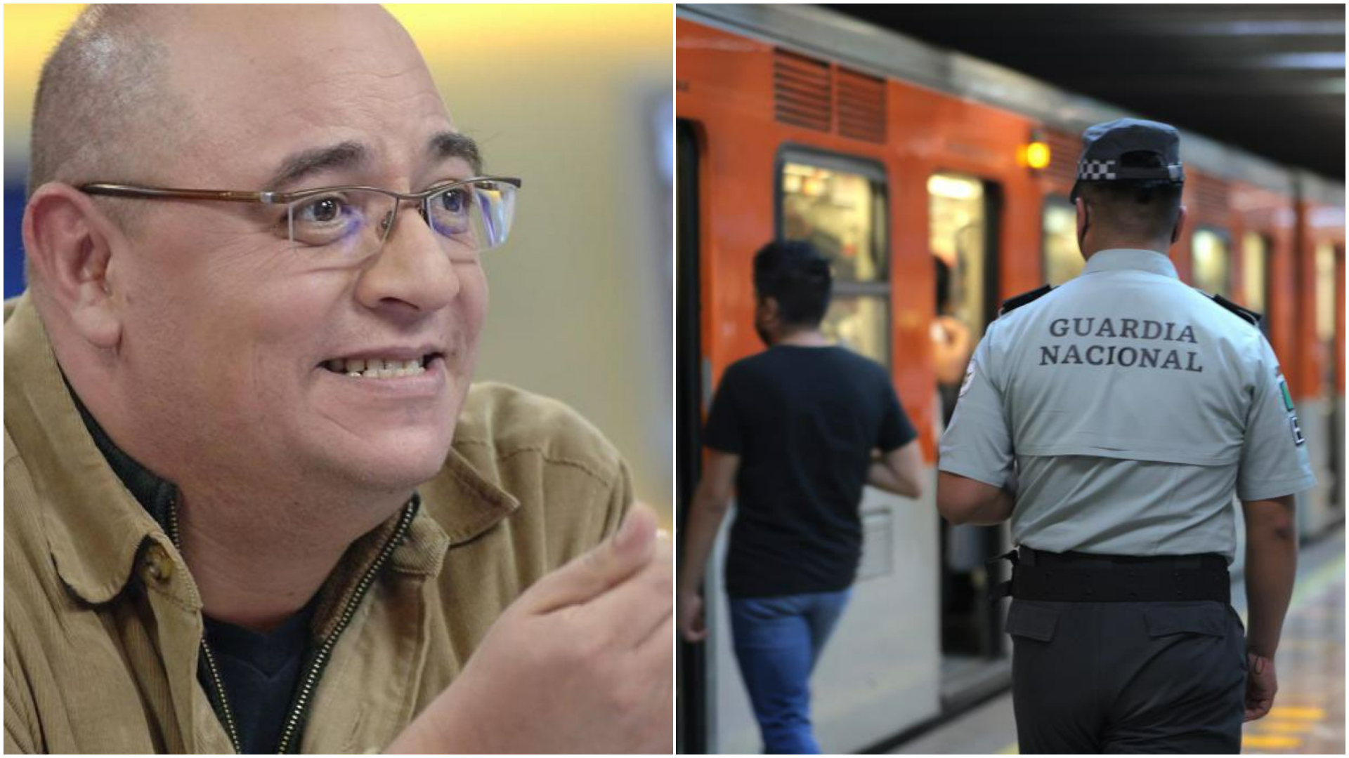 La crítica de Víctor Trujillo por Guardia Nacional en el Metro CDMX: “No malgaste en servicio, invierta en miedo”