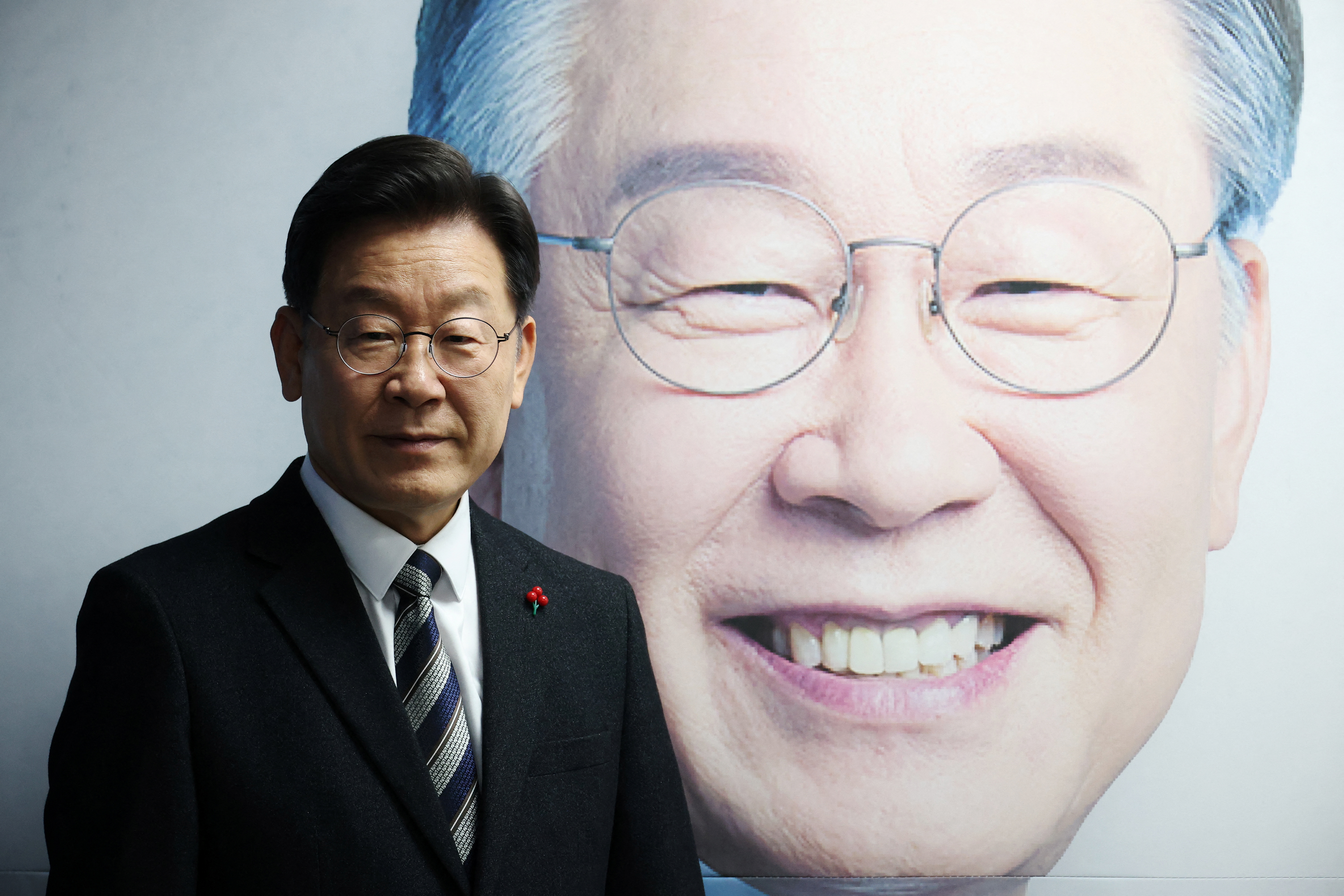 El candidato presidencial por el oficialismo en Corea del Sur, Lee Jae Myung