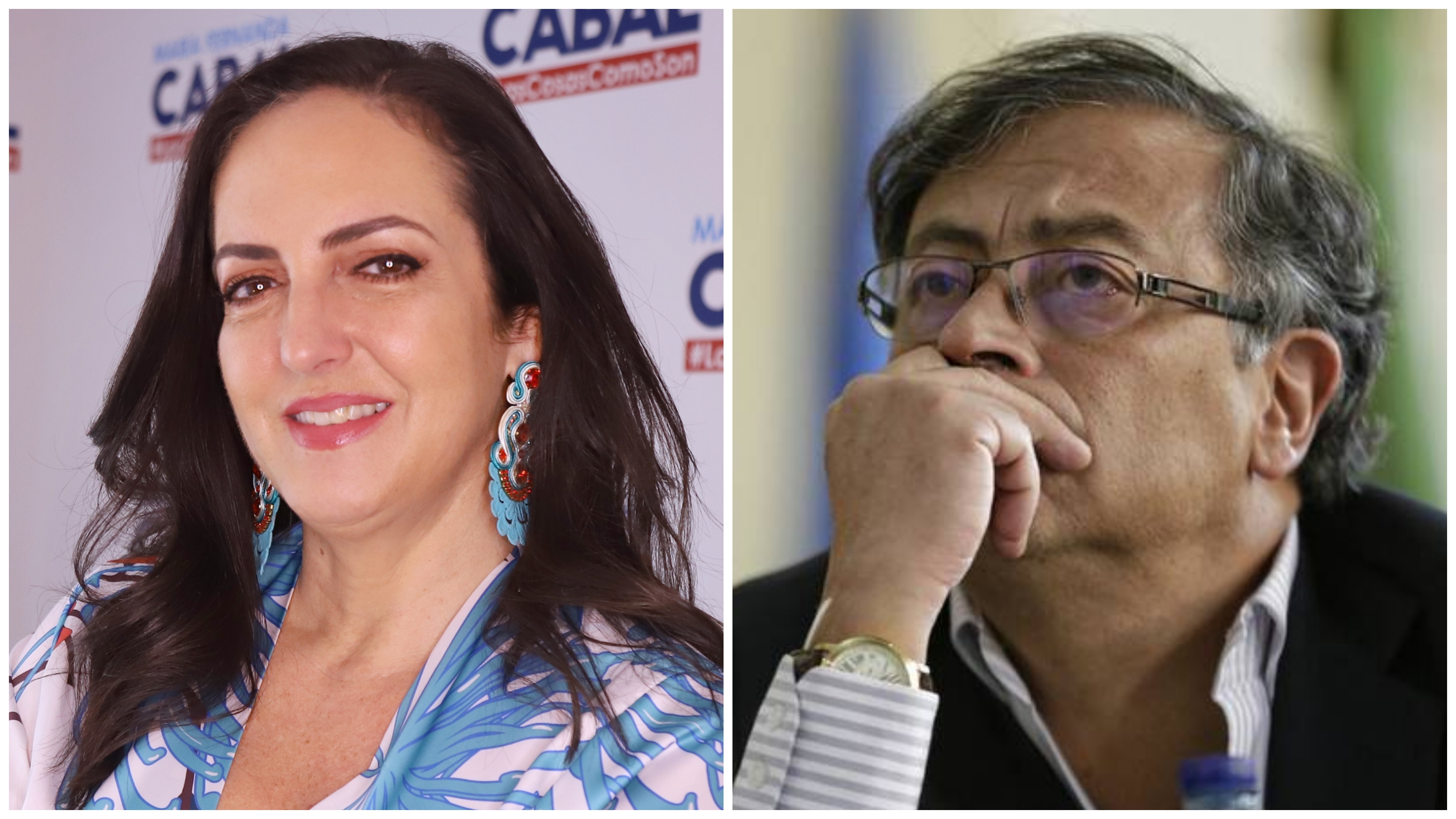 Gustavo Petro quiere crear una policía política, aseguró María Fernanda Cabal