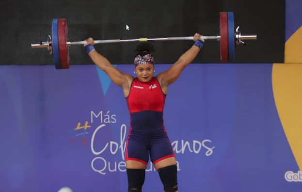 Neisi Dajomes participó en la categoría femenina de 81kg. (Foto: Comité Olímpico Ecuatoriano).