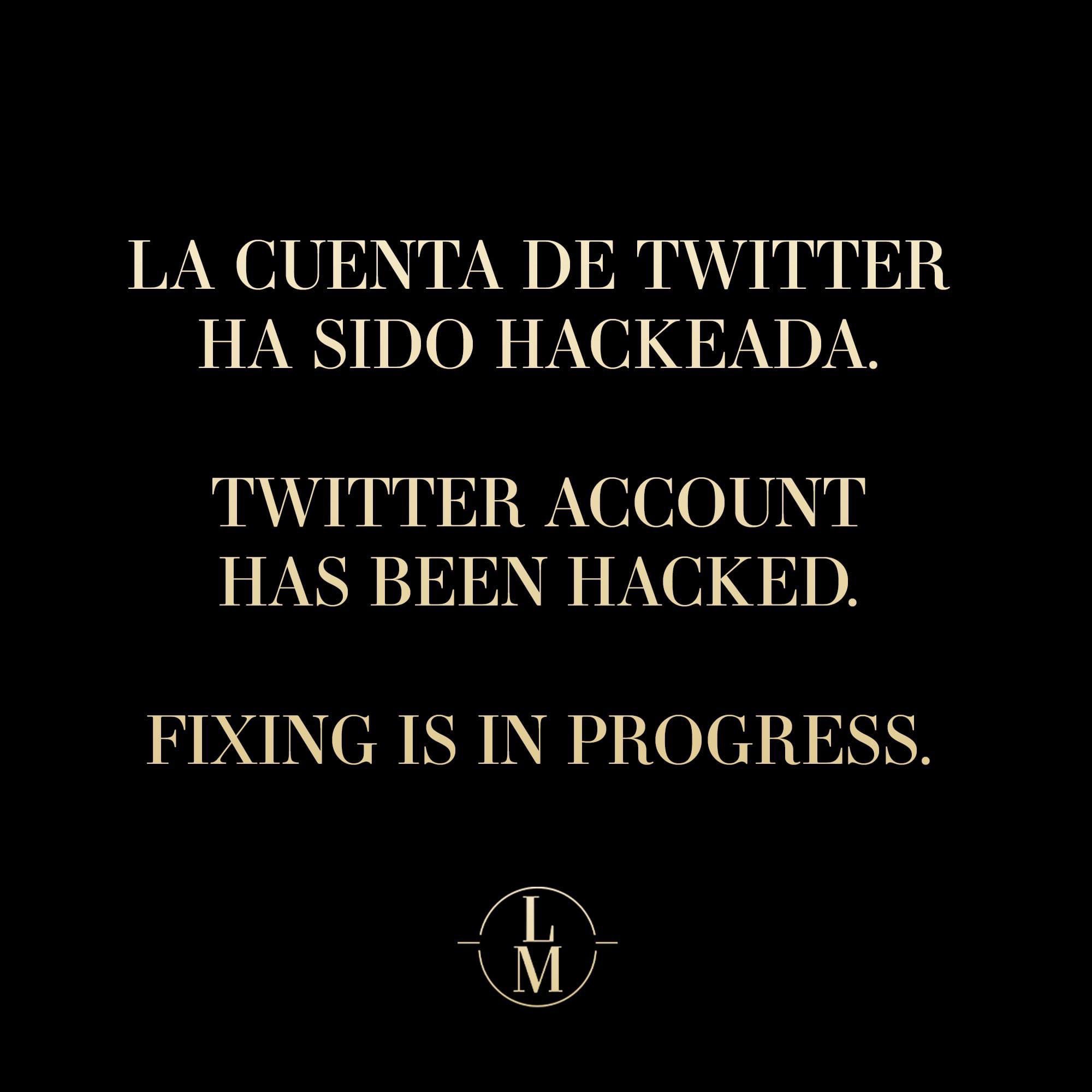 Luis Miguel sobre el hackeo a su cuenta de Twitter (Facebook/Luis Miguel)
