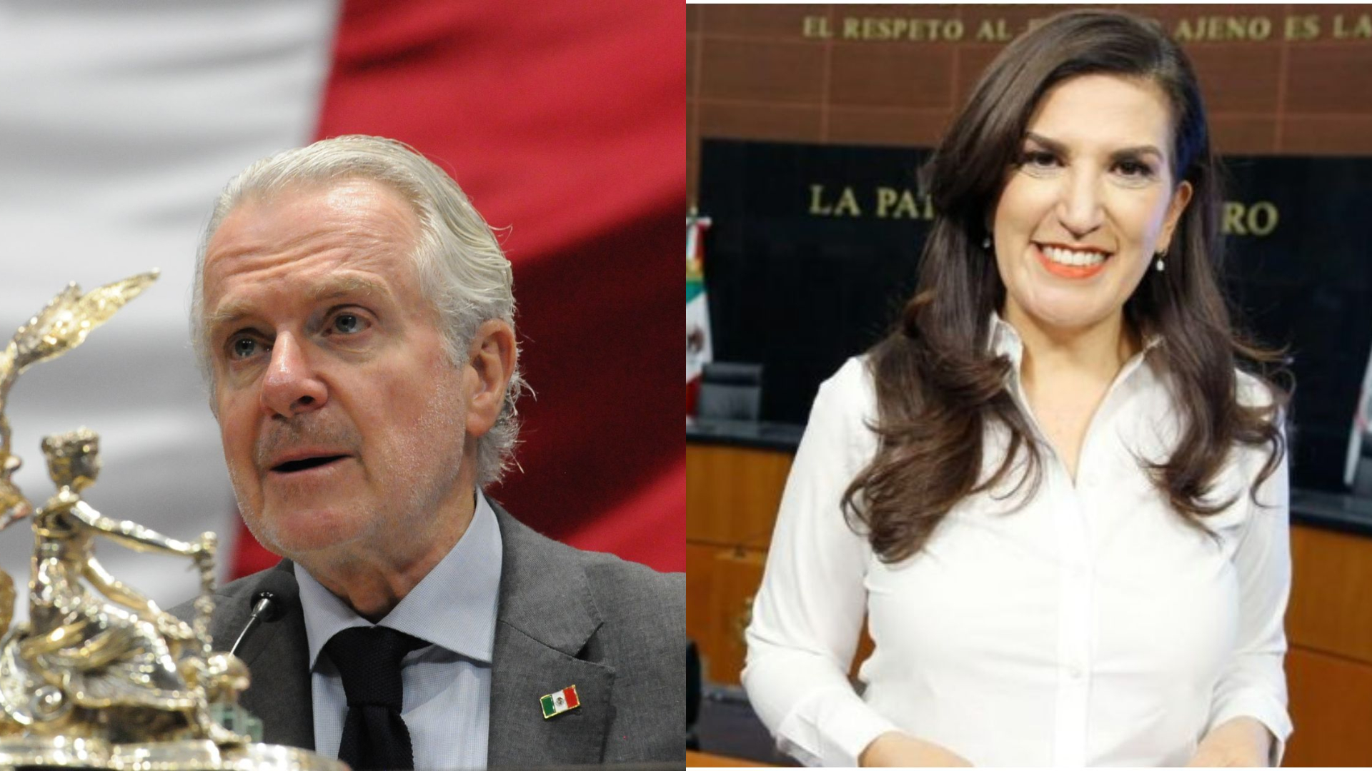 Santiago Creel y Kenia López acompañaron a Manolo Jiménez en su cierre de campaña
