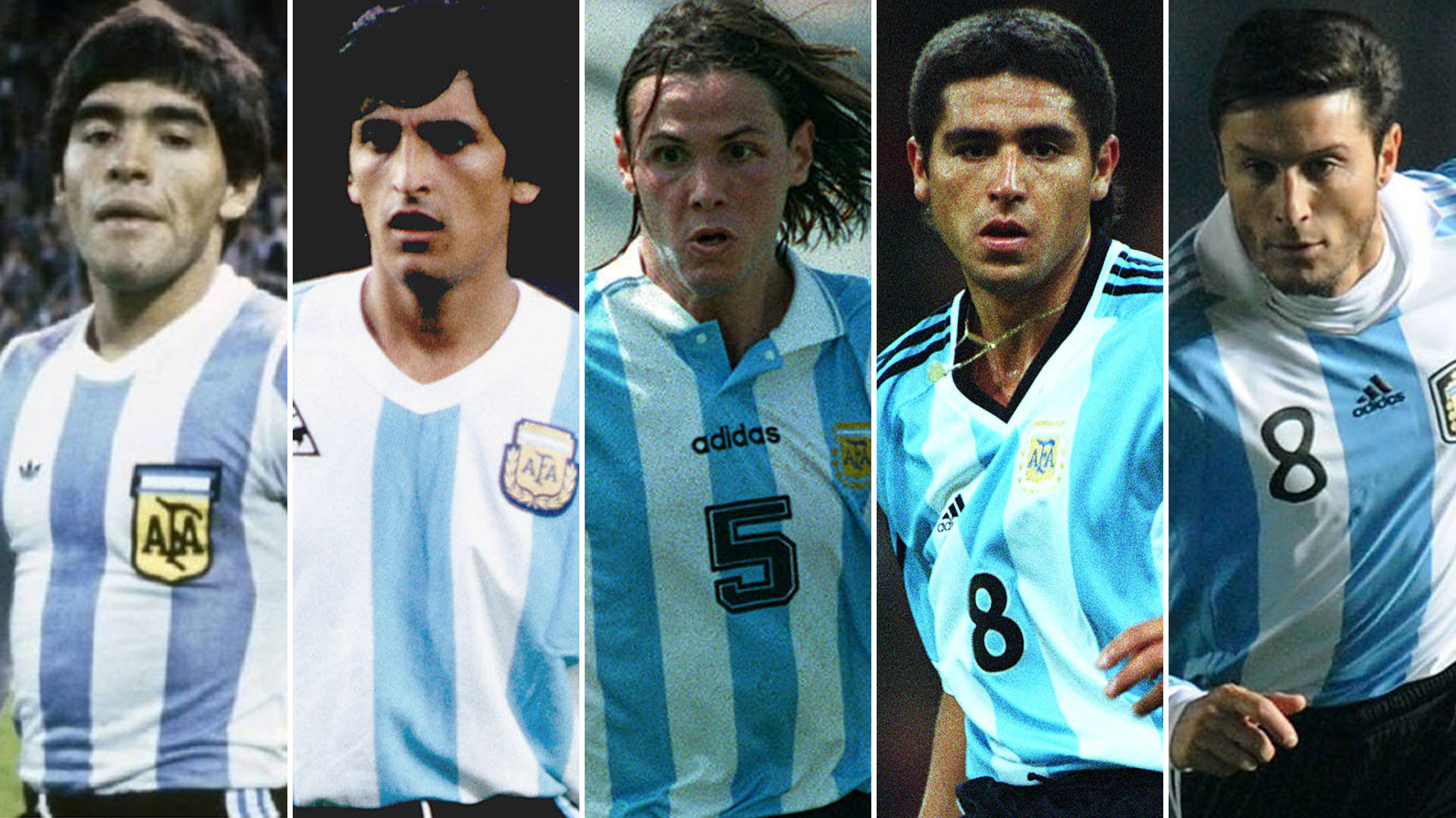 Los grandes ausentes de la selecci&oacute;n argentina en los Mundiales a lo largo de la historia