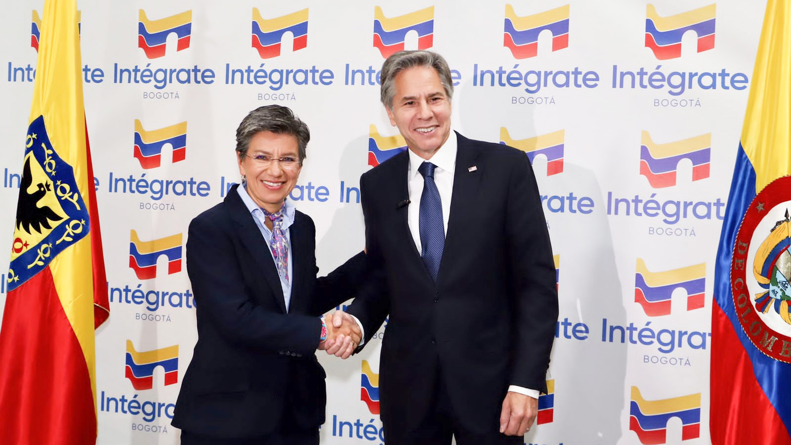 Para qué se reunió el secretario de Estado de los Estados Unidos Antony Blinken con la alcaldesa de Bogotá, Claudia López