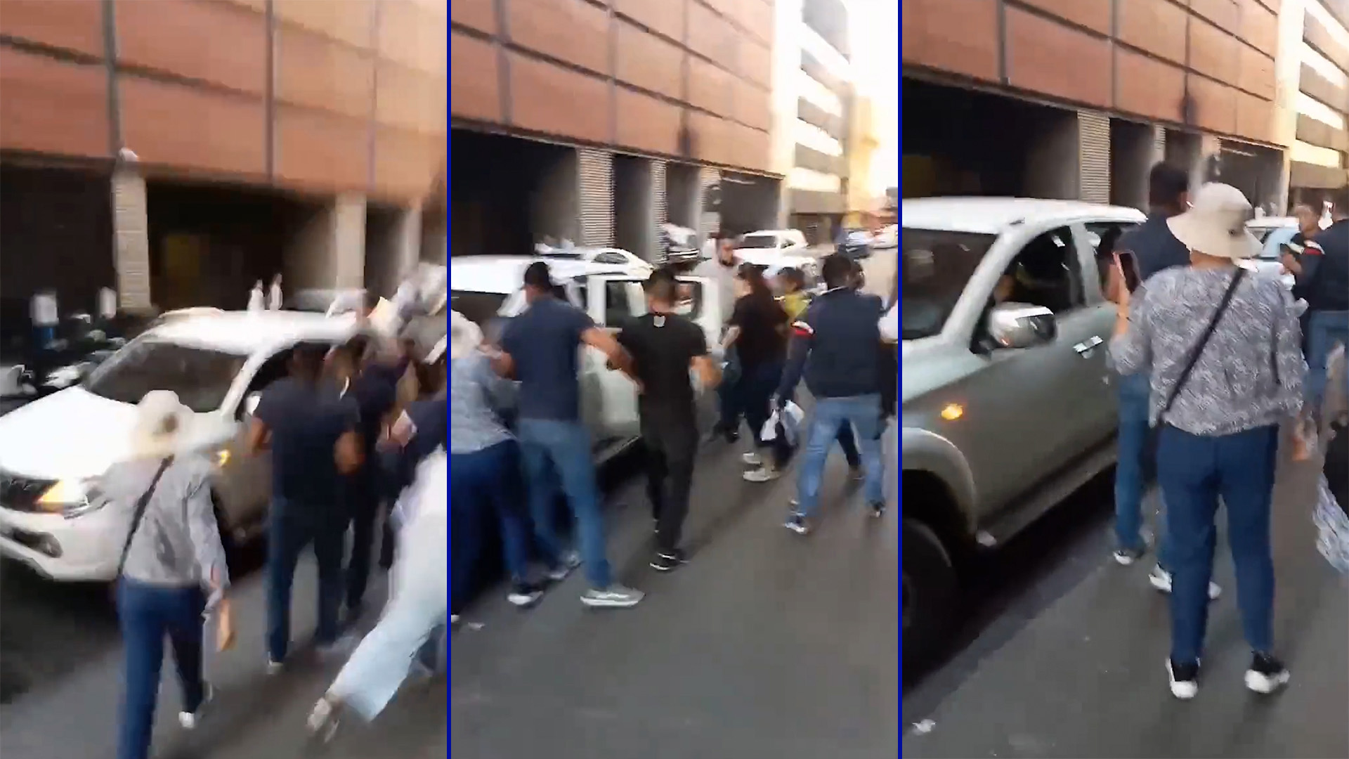 La hija de Angélica Sánchez denunció que subieron a la jueza en una camioneta blanca con placas del Edomex. 