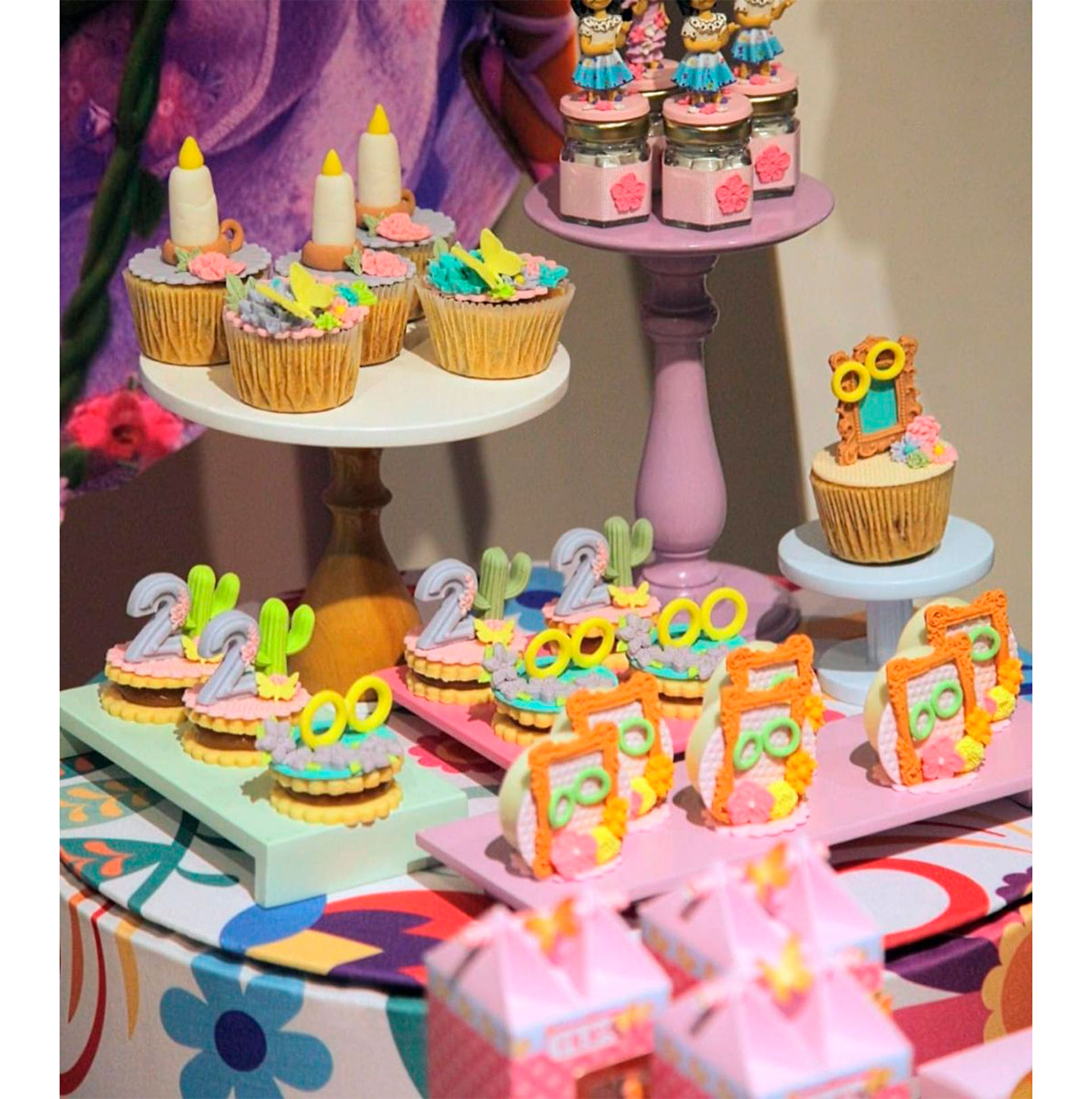 La decoración del cumpleaños de Filipa (Instagram)