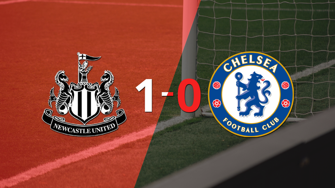 Newcastle United le ganó 1-0 como local a Chelsea