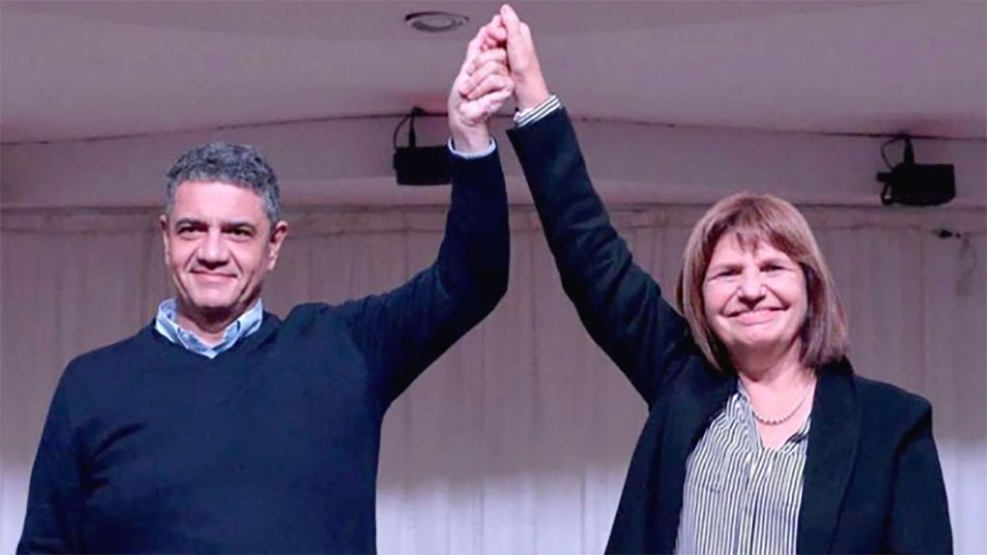 “Eras vos”: el mensaje de Patricia Bullrich para celebrar la candidatura de Jorge Macri 