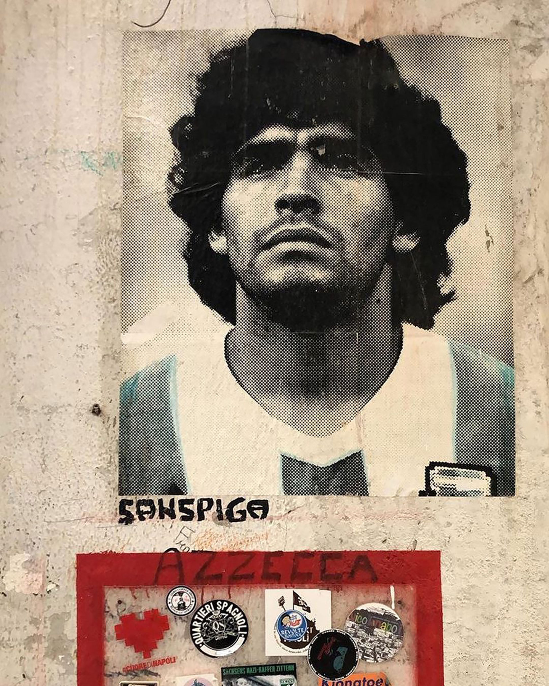 Diego Maradona, el "morocho" más famoso de Argentina