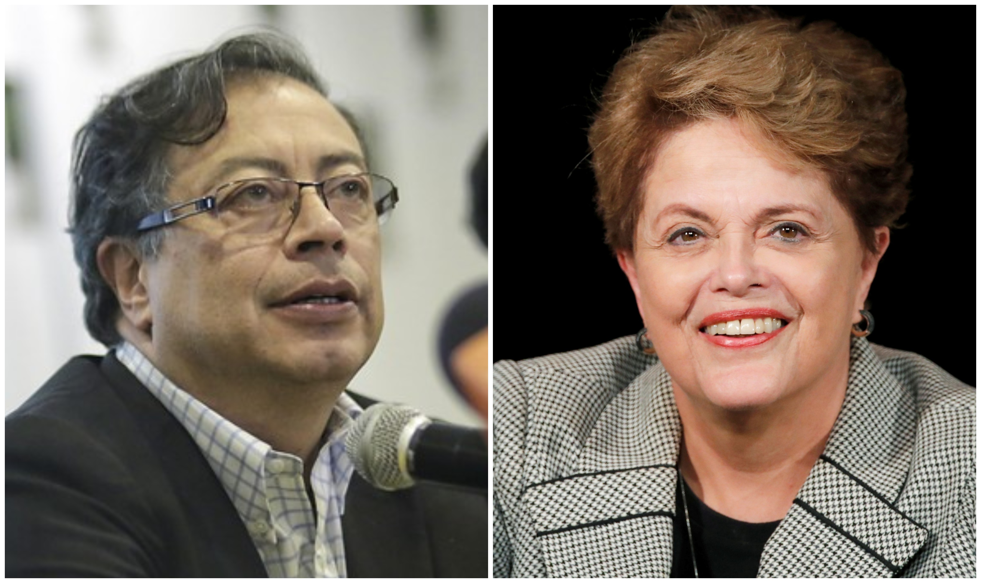 Gustavo Petro recibirá el apoyo de Dilma Rousseff y Lula da Silva para su campaña presidencial