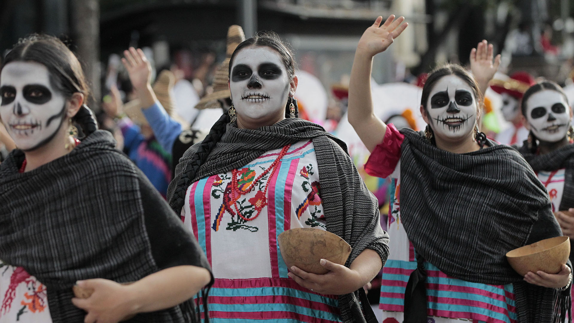 Desfile del Día de Todos los Muertos en México (EFE)