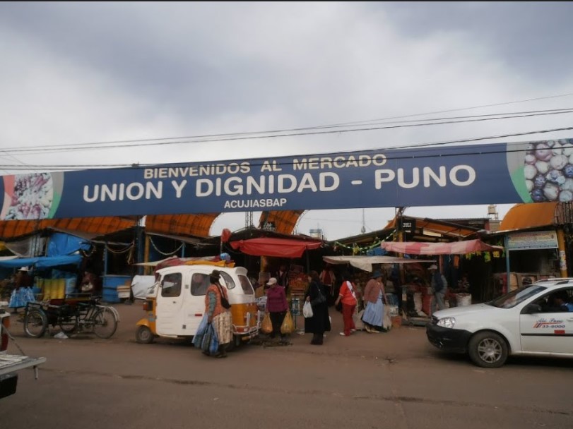Mercado de Puno.
