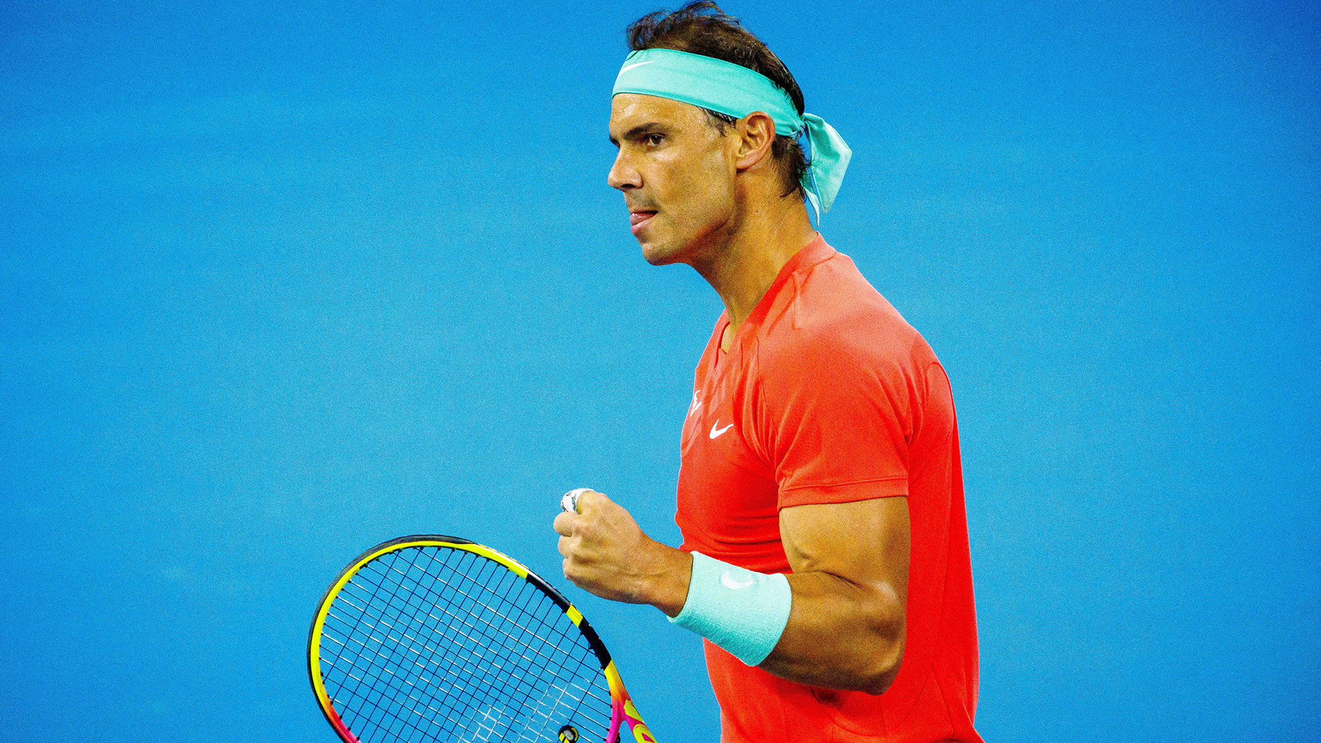 Rafael Nadal ganó en su regreso al tenis tras 349 días sin jugar: el detalle  en su entrada y el grito de furia tras un punto genial - Infobae