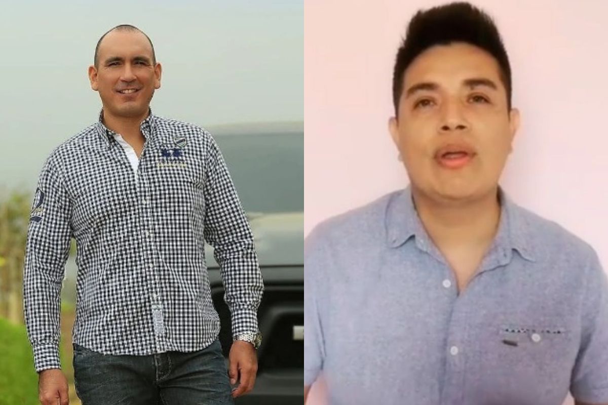 Rafael Fernández y Leonard León se enfrentan. Foto: Captura.