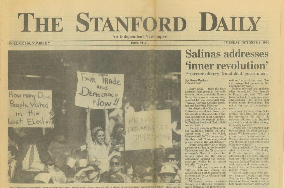 Su paso por una estancia de investigación en EEUU (Twitter/@Claudiashein)