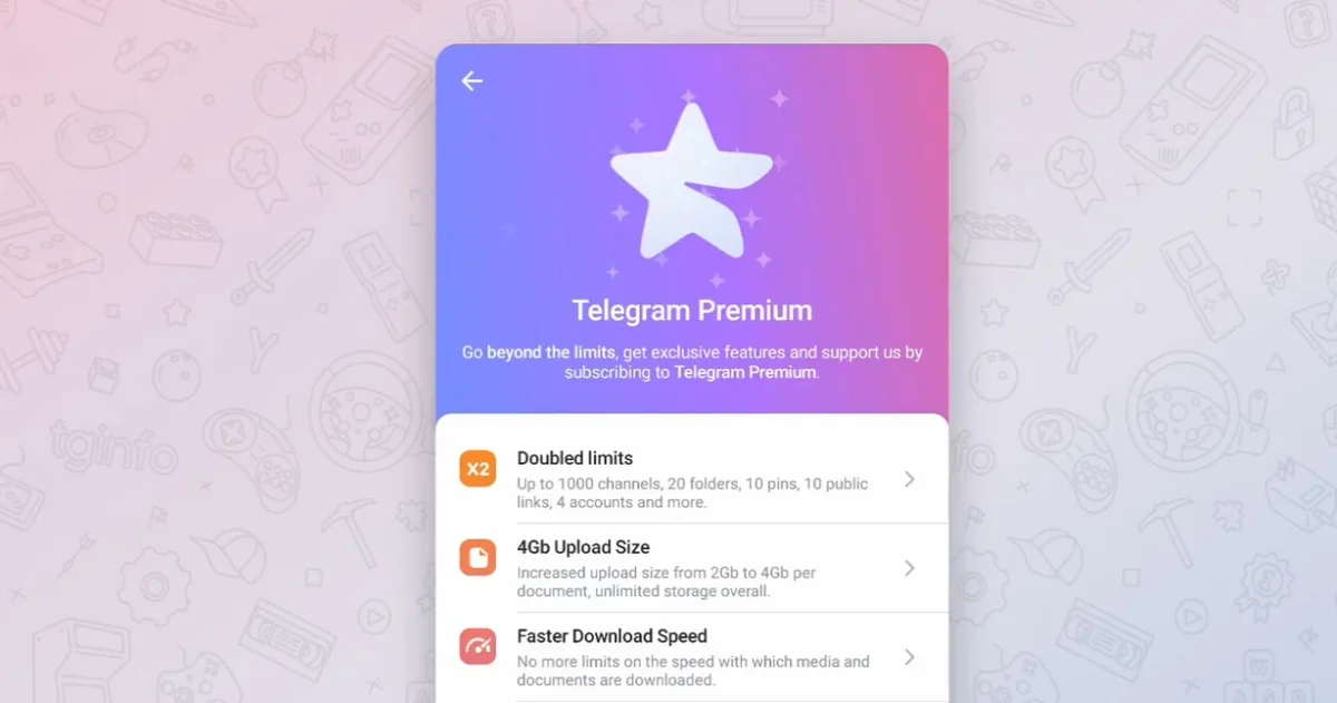 Telegram Premium. (foto: Andro4all)