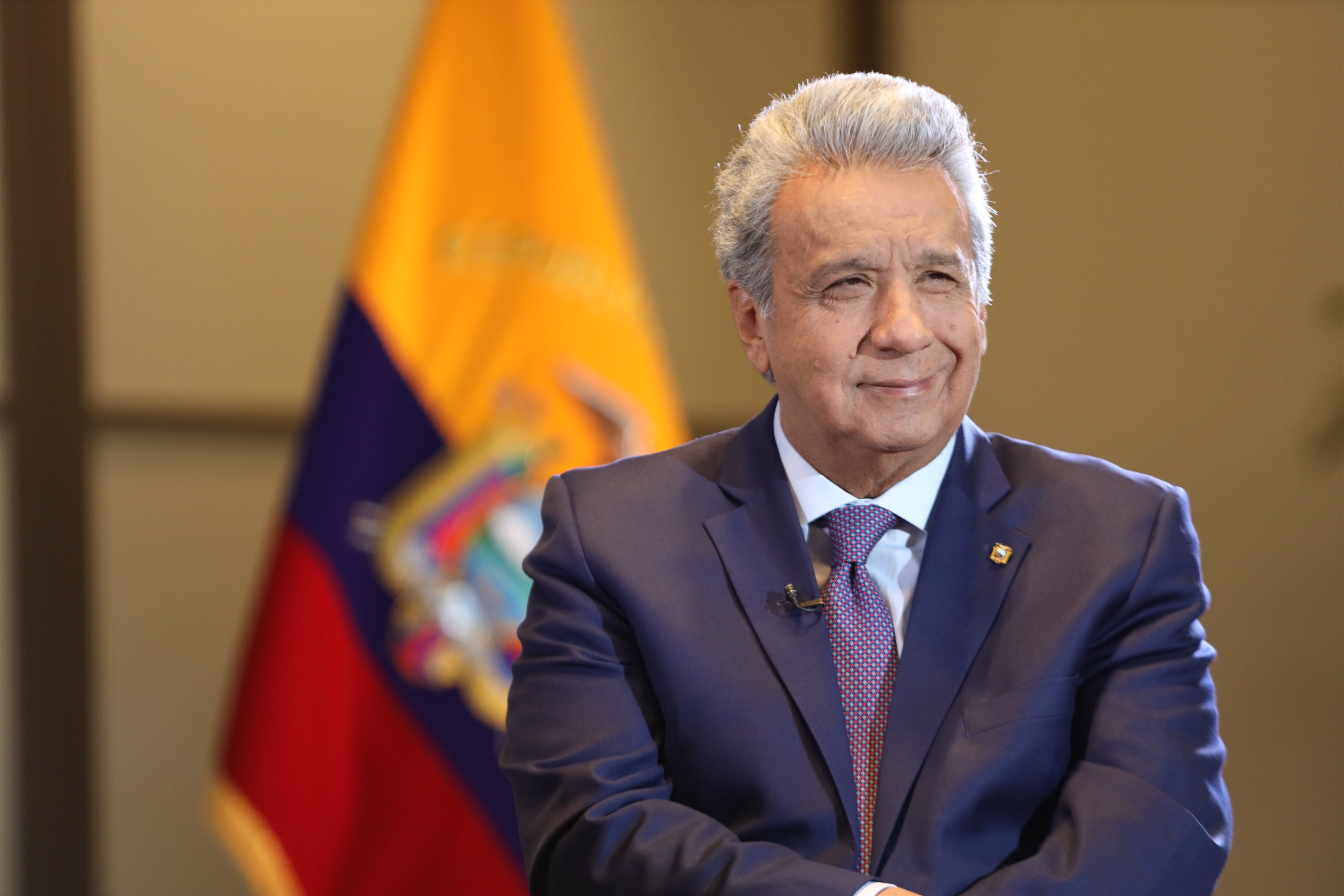 Lenin Moreno, presidente de Ecuador, cuya renegociación de deuda criticó Alberto Fernández.