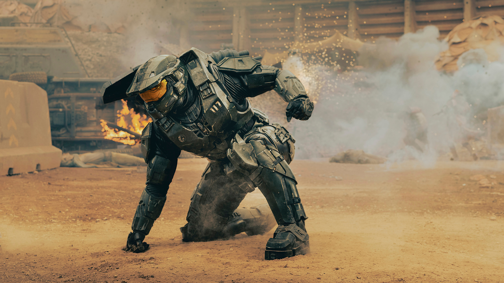 Halo”, the series based on the iconic video game Master Chief, was released  - Infobae