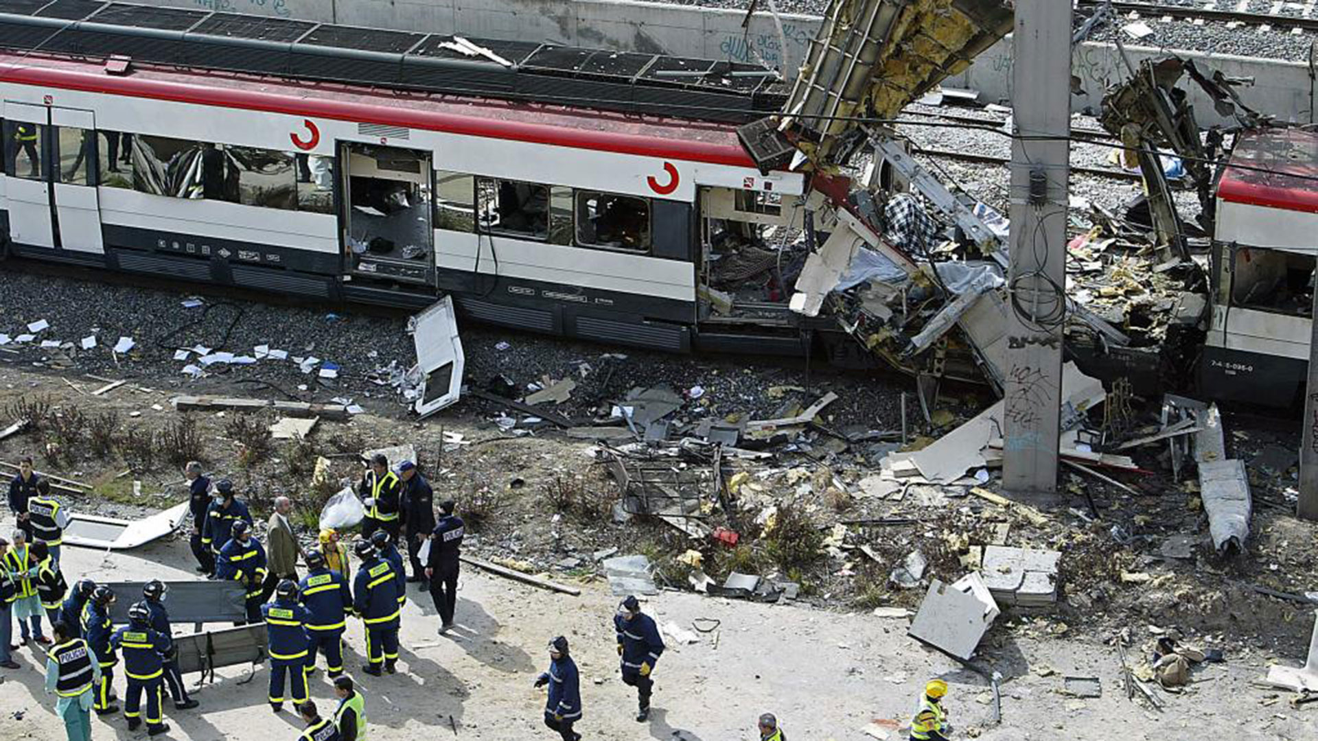 Una imagen del atentado en Madrid en 2004