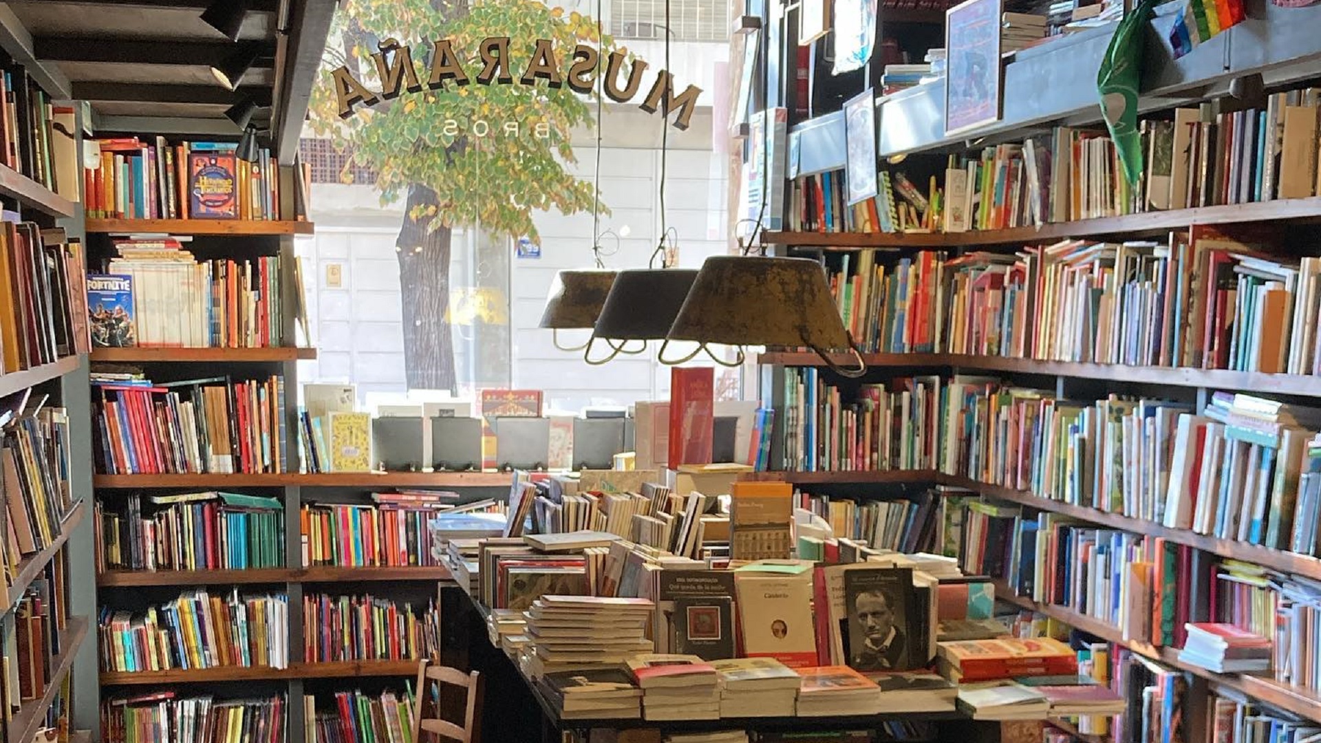 Musaraña, librería en Vicente López que fue distinguida con el Premio a la Labor Librera de la Feria de Editores (Foto: Facebook Musaraña)