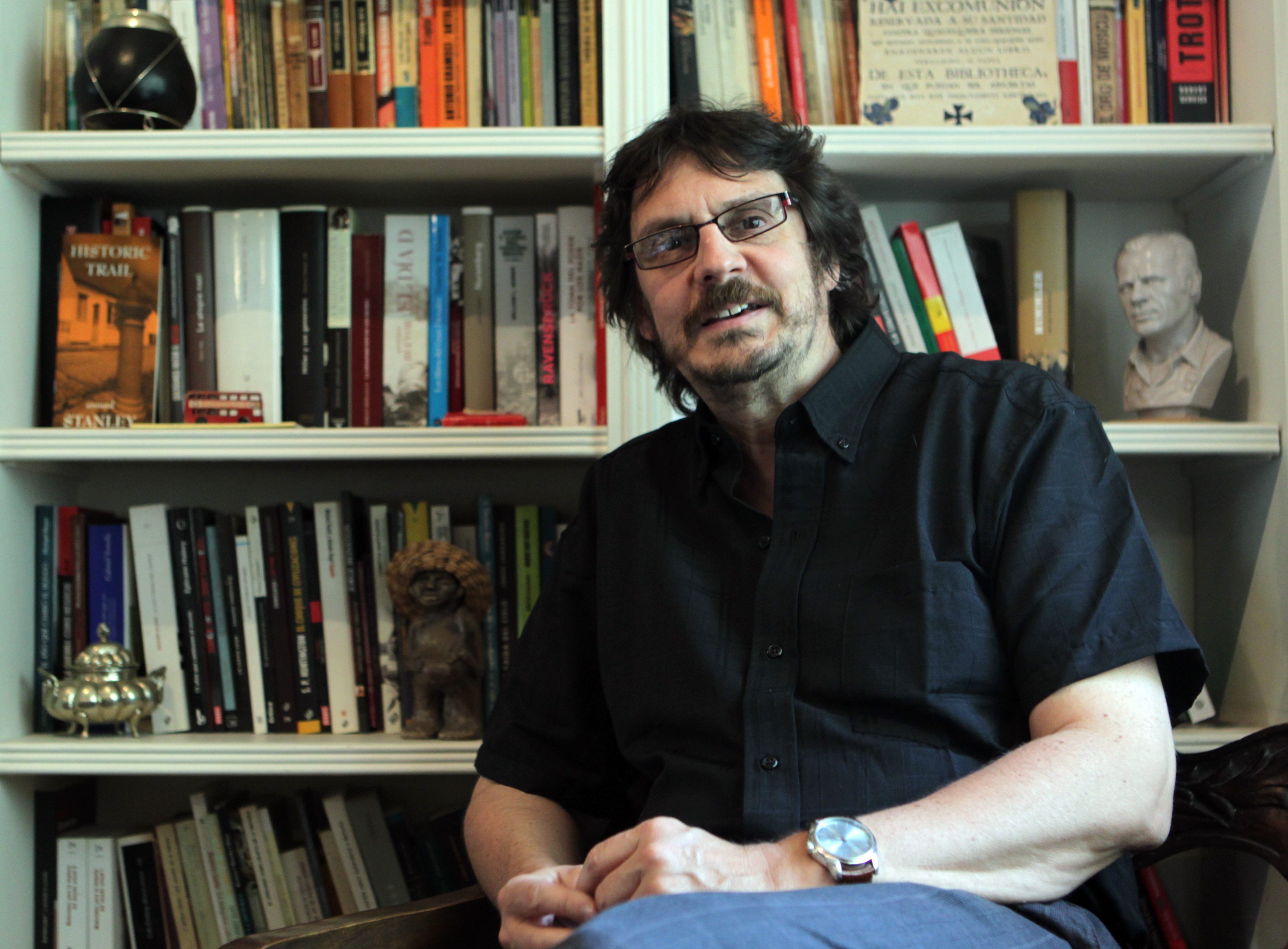 El escritor e historiador argentino Felipe Pigna. EFE/Cézaro de Luca/Archivo
