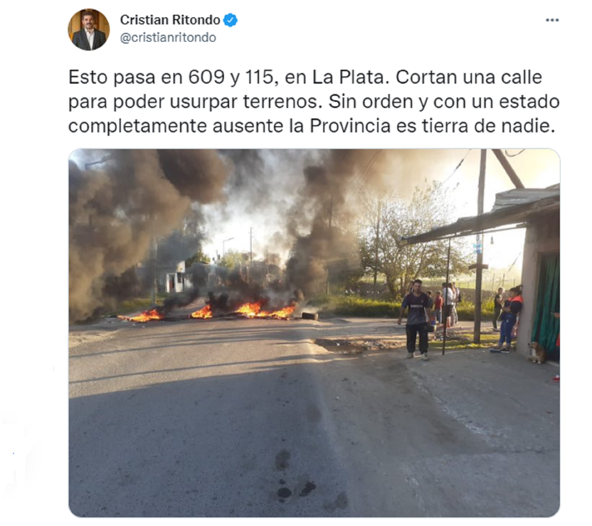 El mensaje del diputado Cristian Ritondo 