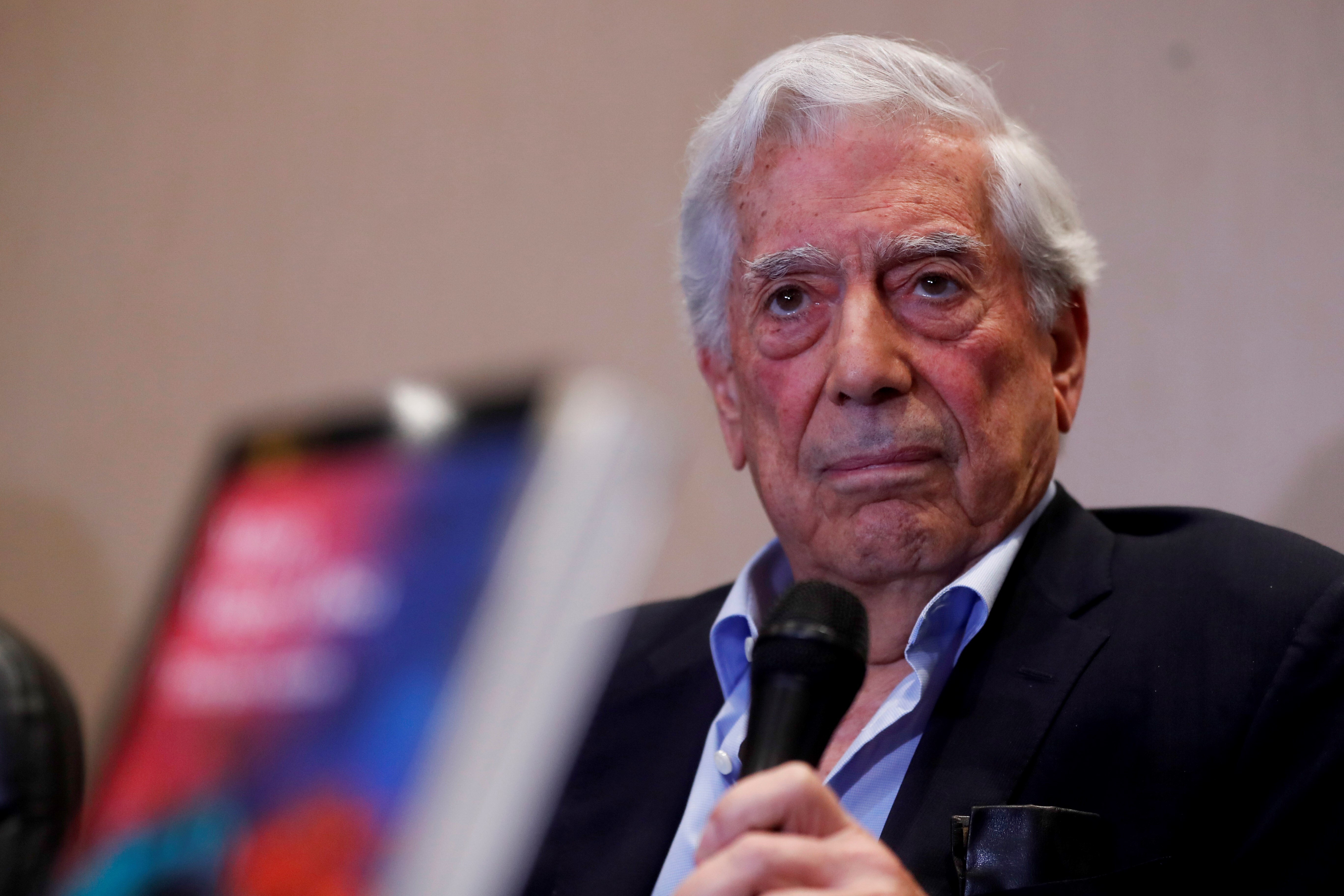 El escritor peruano y premio Nobel de Literatura 2010, Mario Vargas Llosa