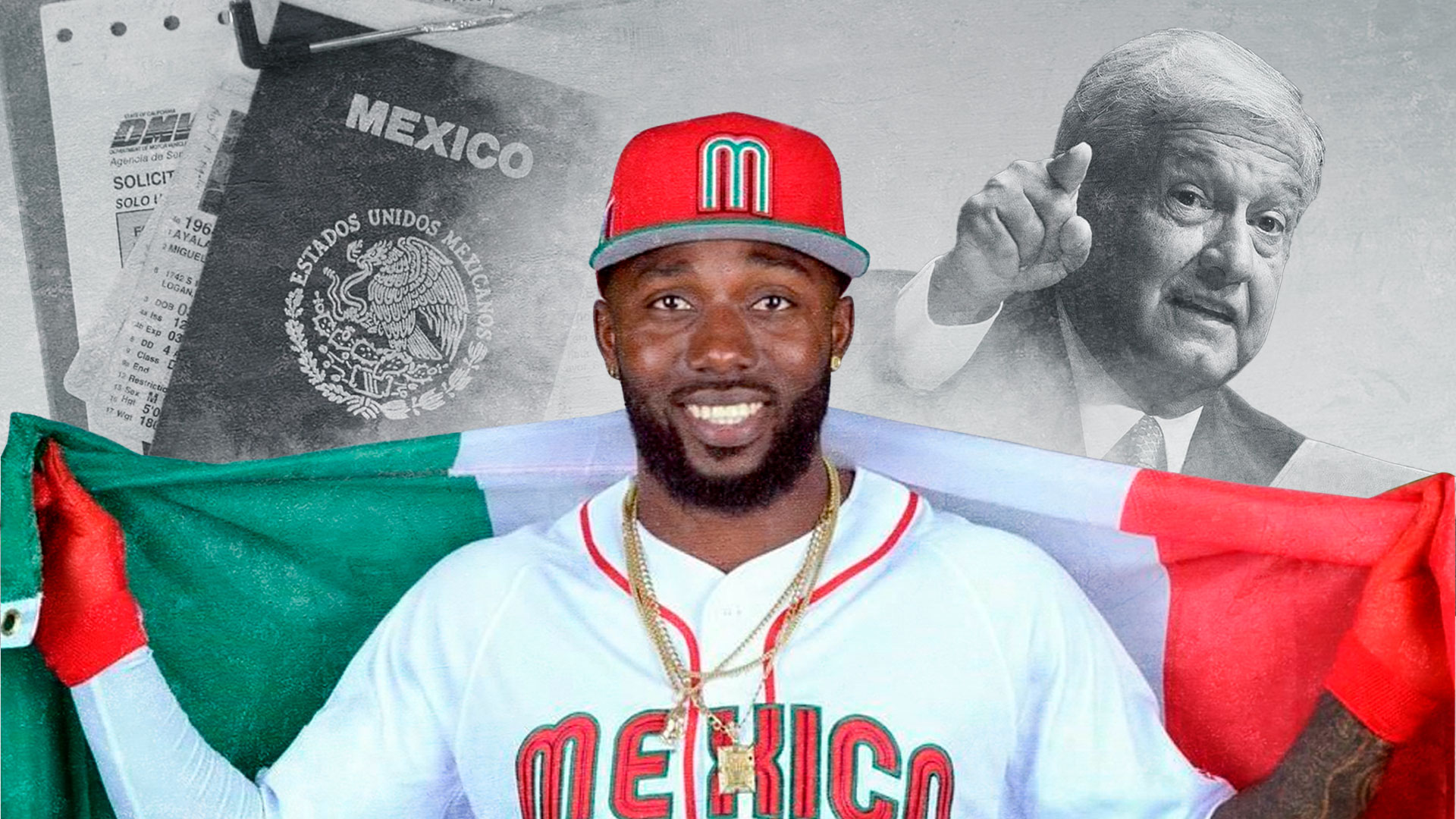 AMLO aceleró la naturalización de Randy Arozarena para jugar por México (Infobae/Jesús Áviles)