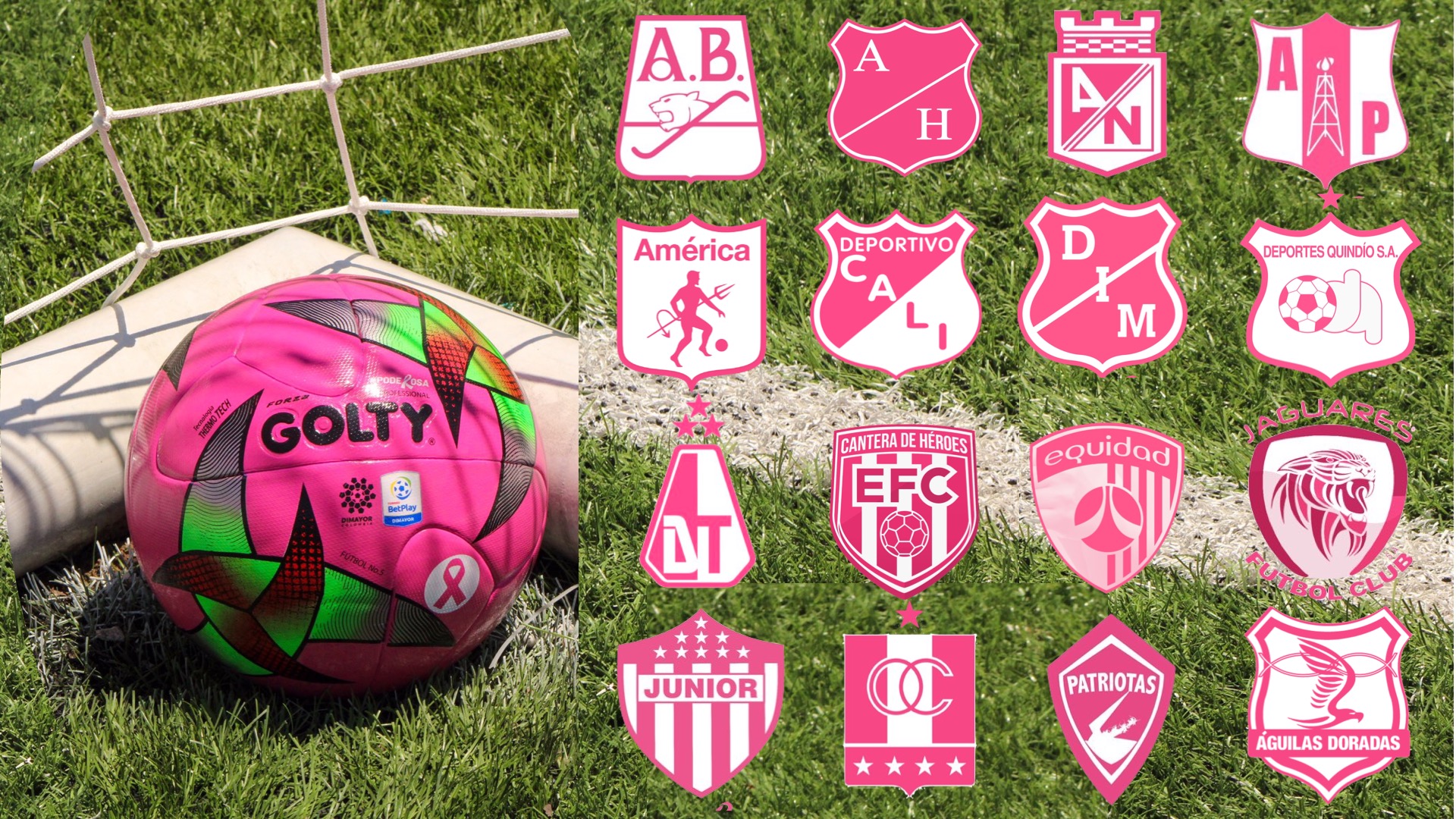 La razón por la que el fútbol profesional colombiano se vestirá de rosa en octubre