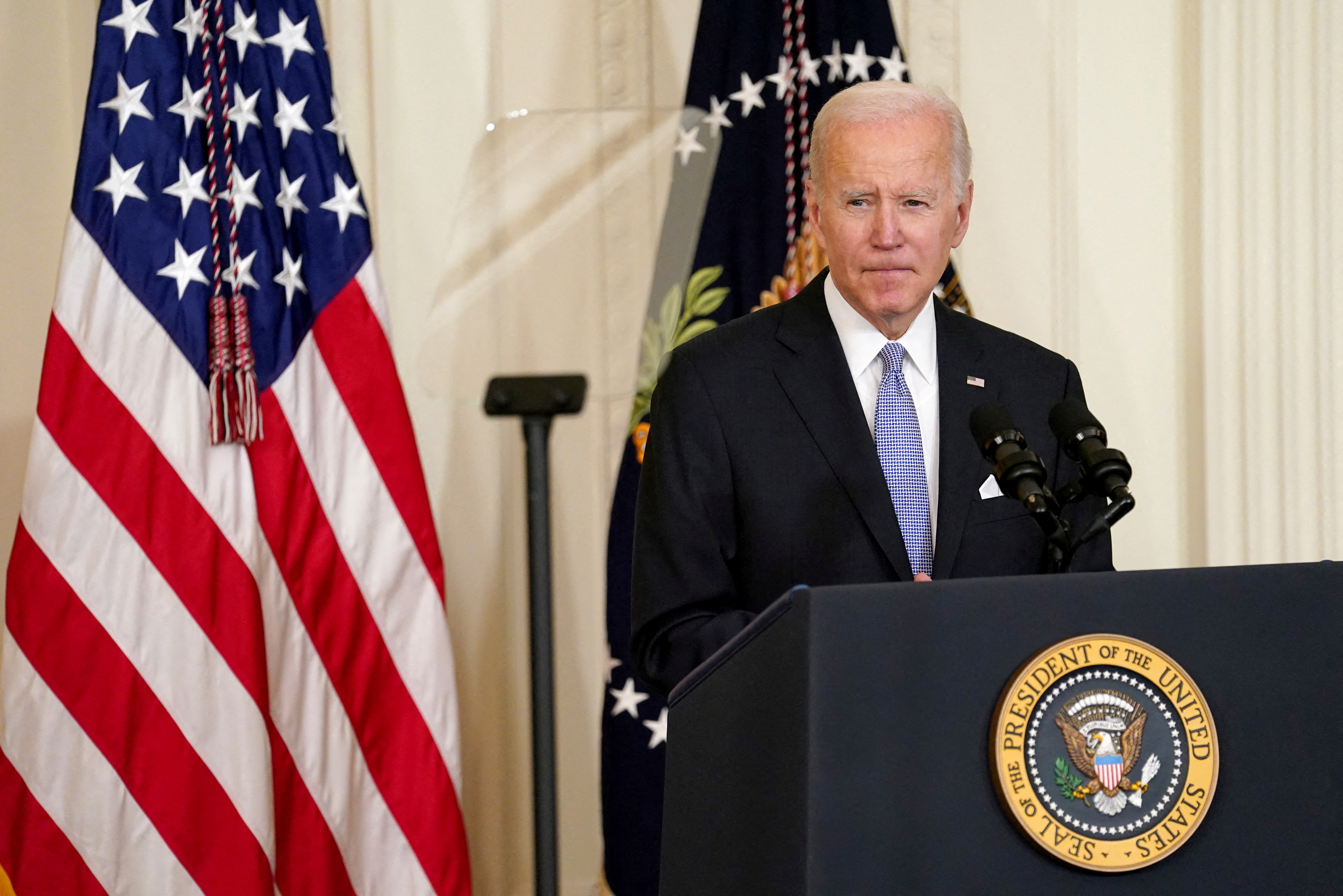 El presidente de EEUU, Joe Biden (REUTERS/Kevin Lamarque)