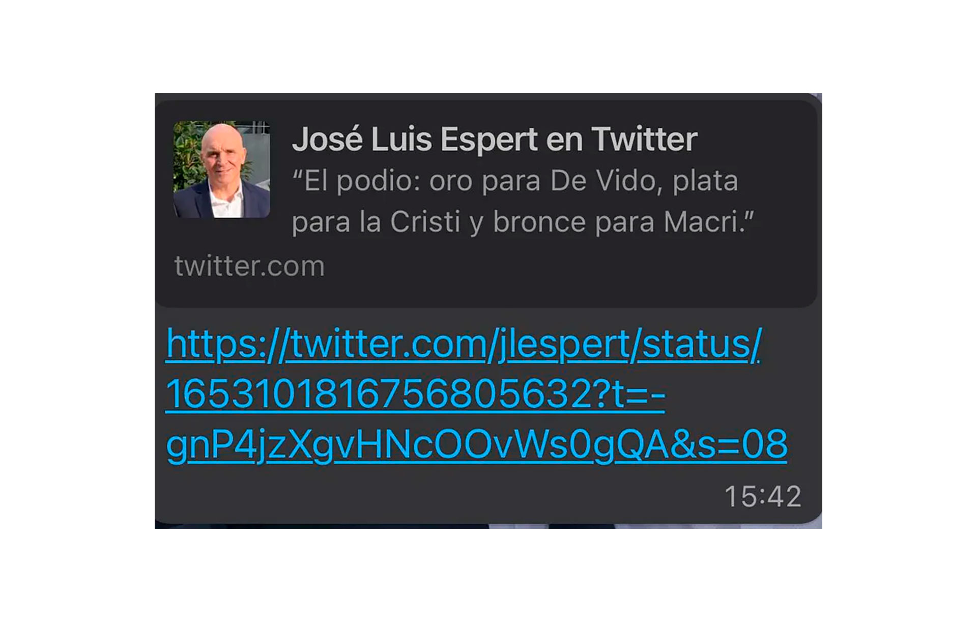 El tuit de Jose Luis Espert que enfureció a los "halcones" del PRO