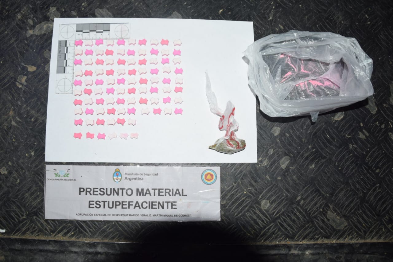 Los detenidos tenían pastillas de éxtasis al momento del arresto