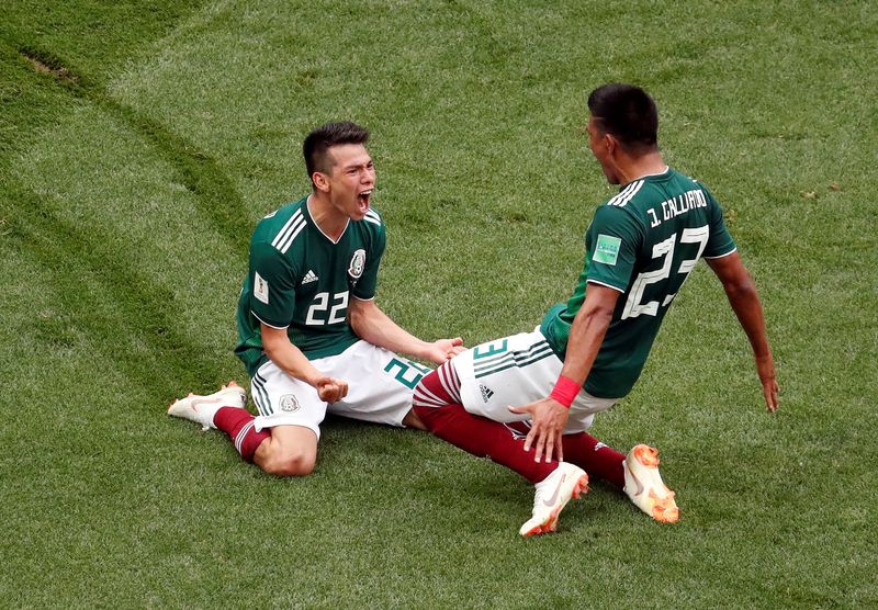 La selección mexicana inició Rusia 2018 con la victoria sobre Alemania con el gol de “Chucky” Lozano (Foto: Christian Hartmann/ Reuters)