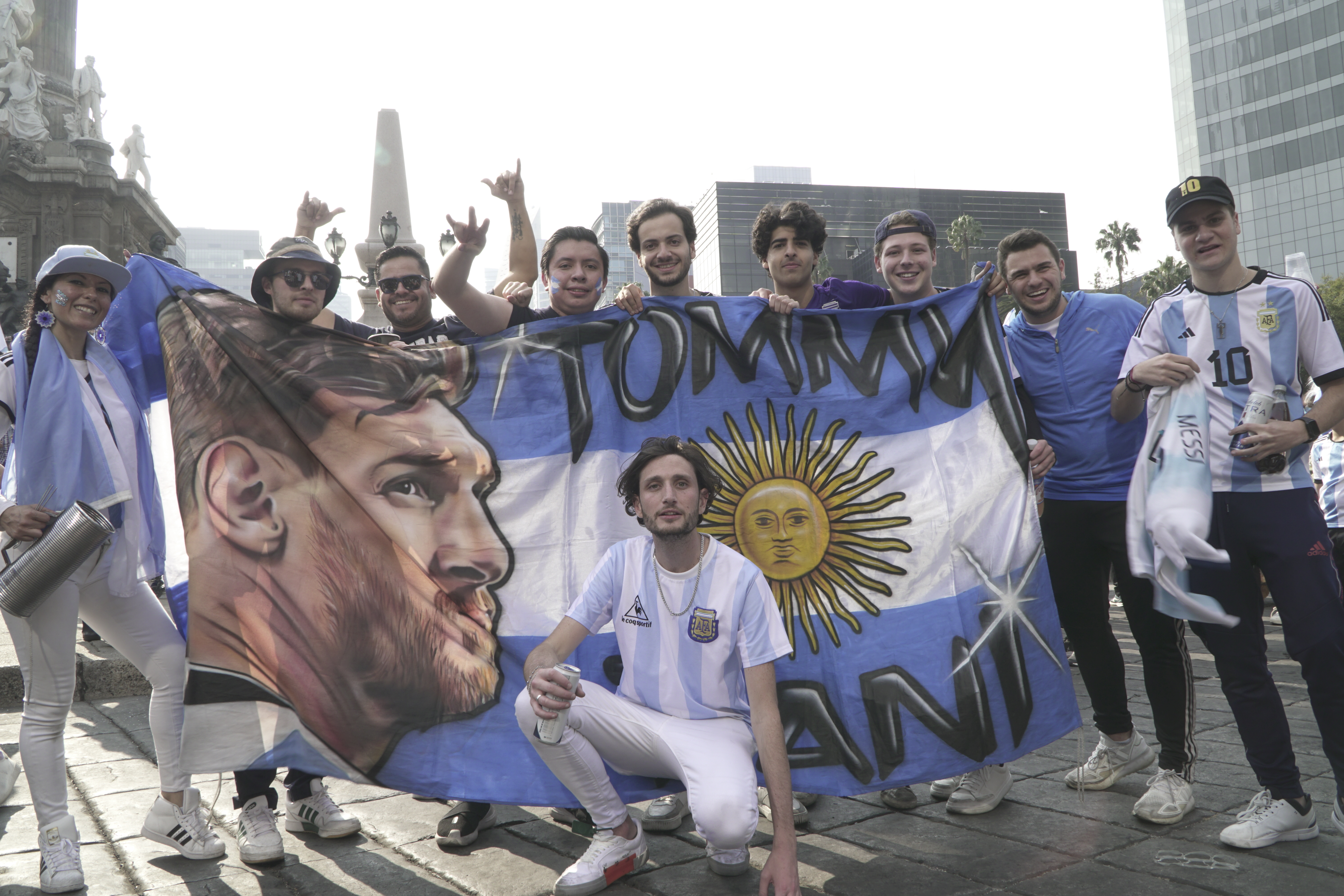 Argentina campeón: en fotos de cómo fue el festejo desde el Ángel de la Independencia