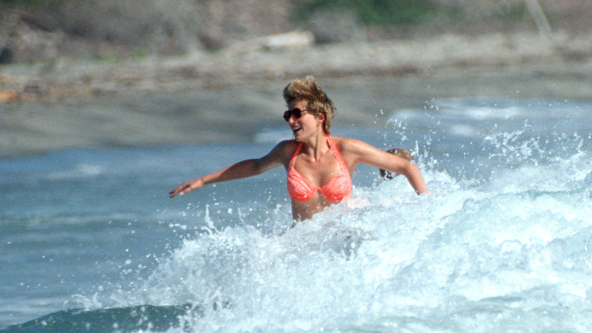 Lady Di durante unas vacaciones en 1994  (The Grosby Group)