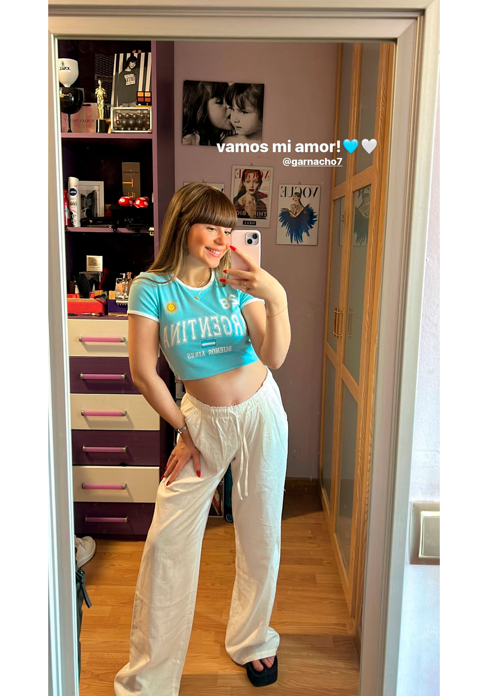 Una de las imágenes que subió Eva García a sus redes 