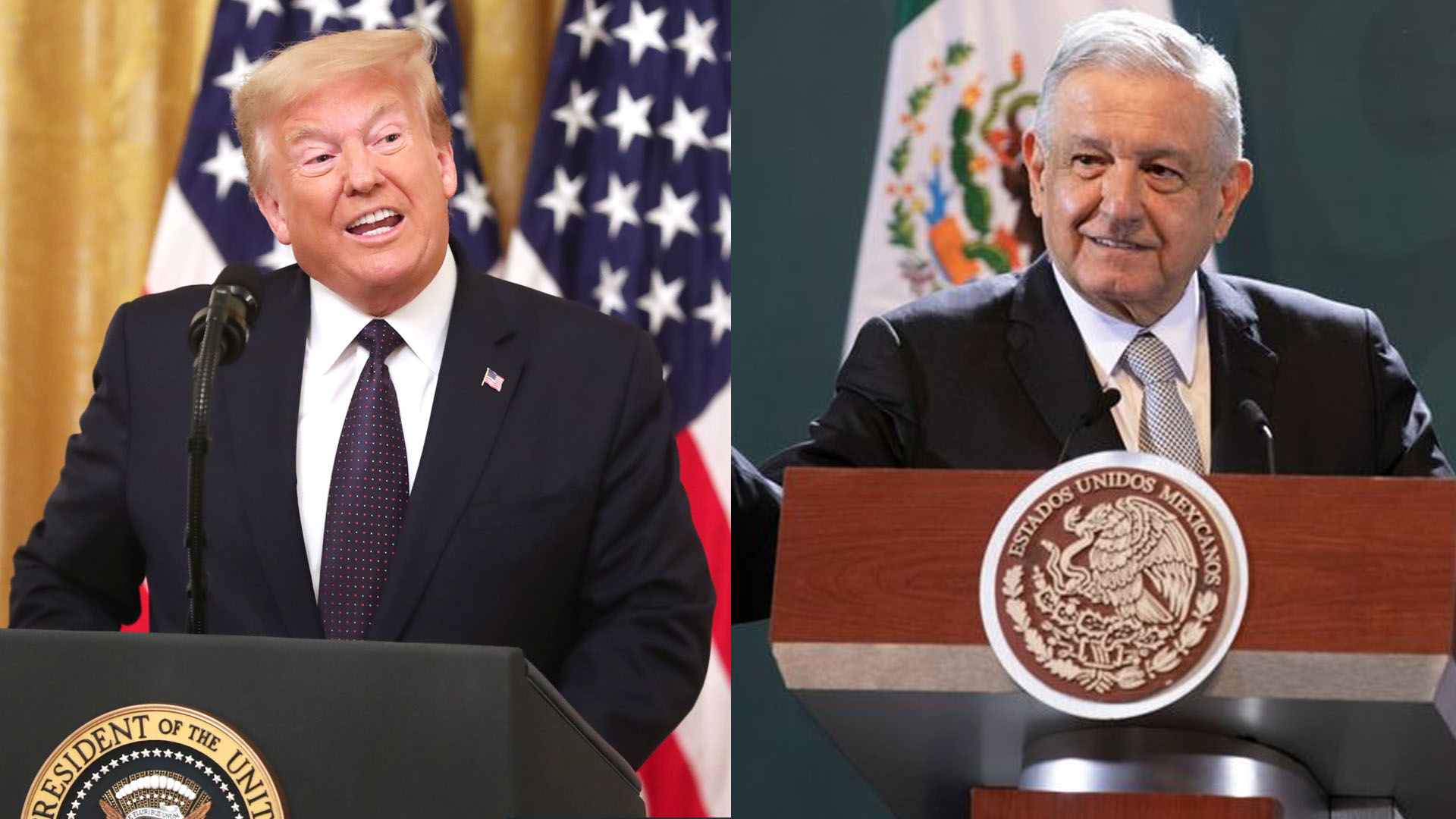 La reunión de ambos presidentes norteamericanos se llevará a cabo el 8 y 9 de julio (Foto: EFE/ Reuters)